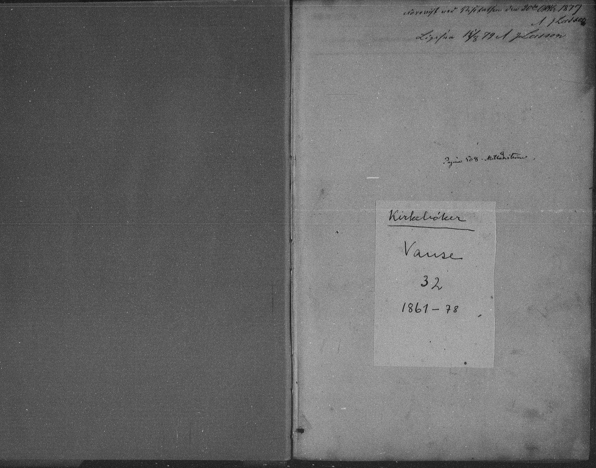 Lista sokneprestkontor, AV/SAK-1111-0027/F/Fa/L0011: Parish register (official) no. A 11, 1861-1878