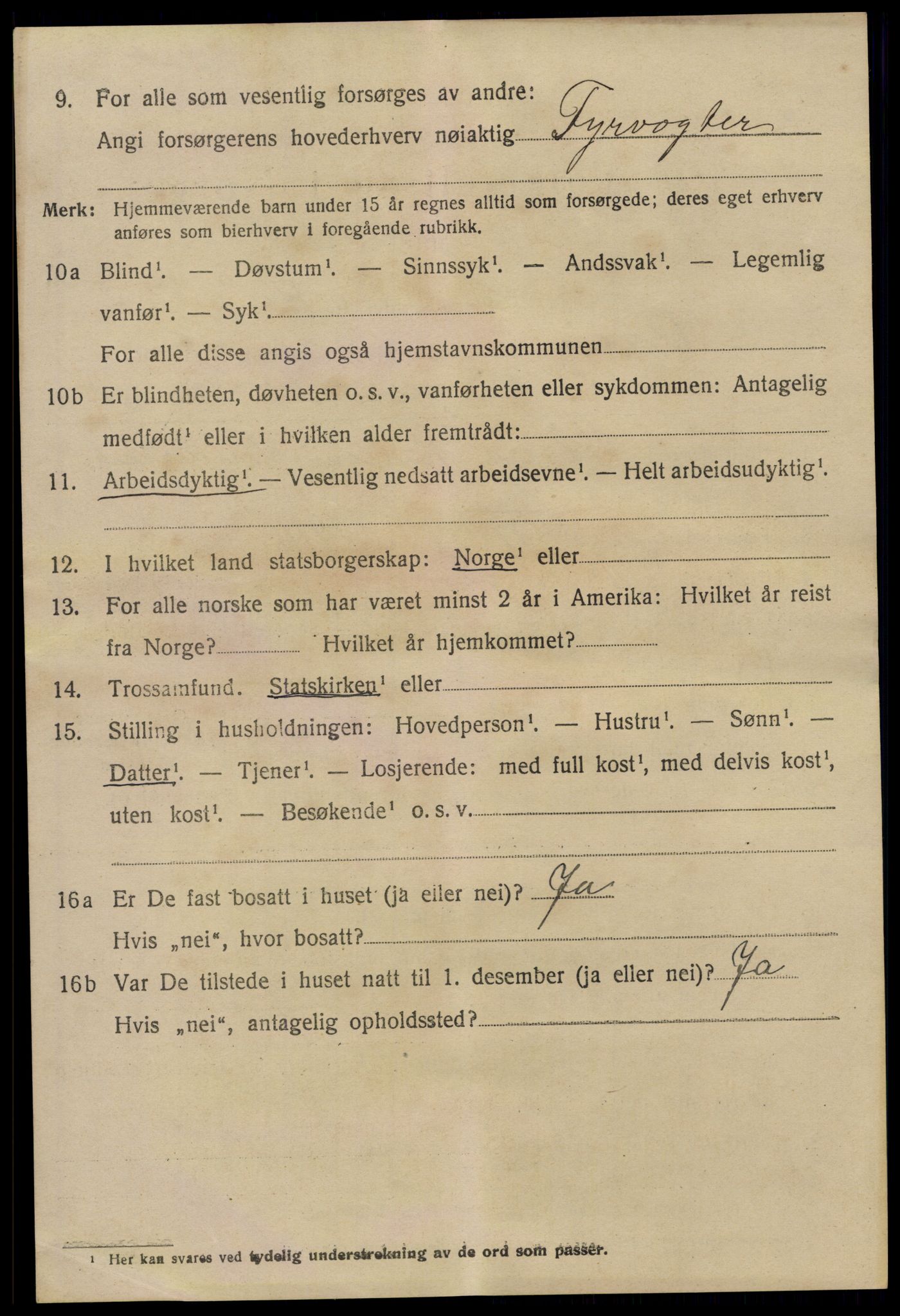 SAO, 1920 census for Onsøy, 1920, p. 13525