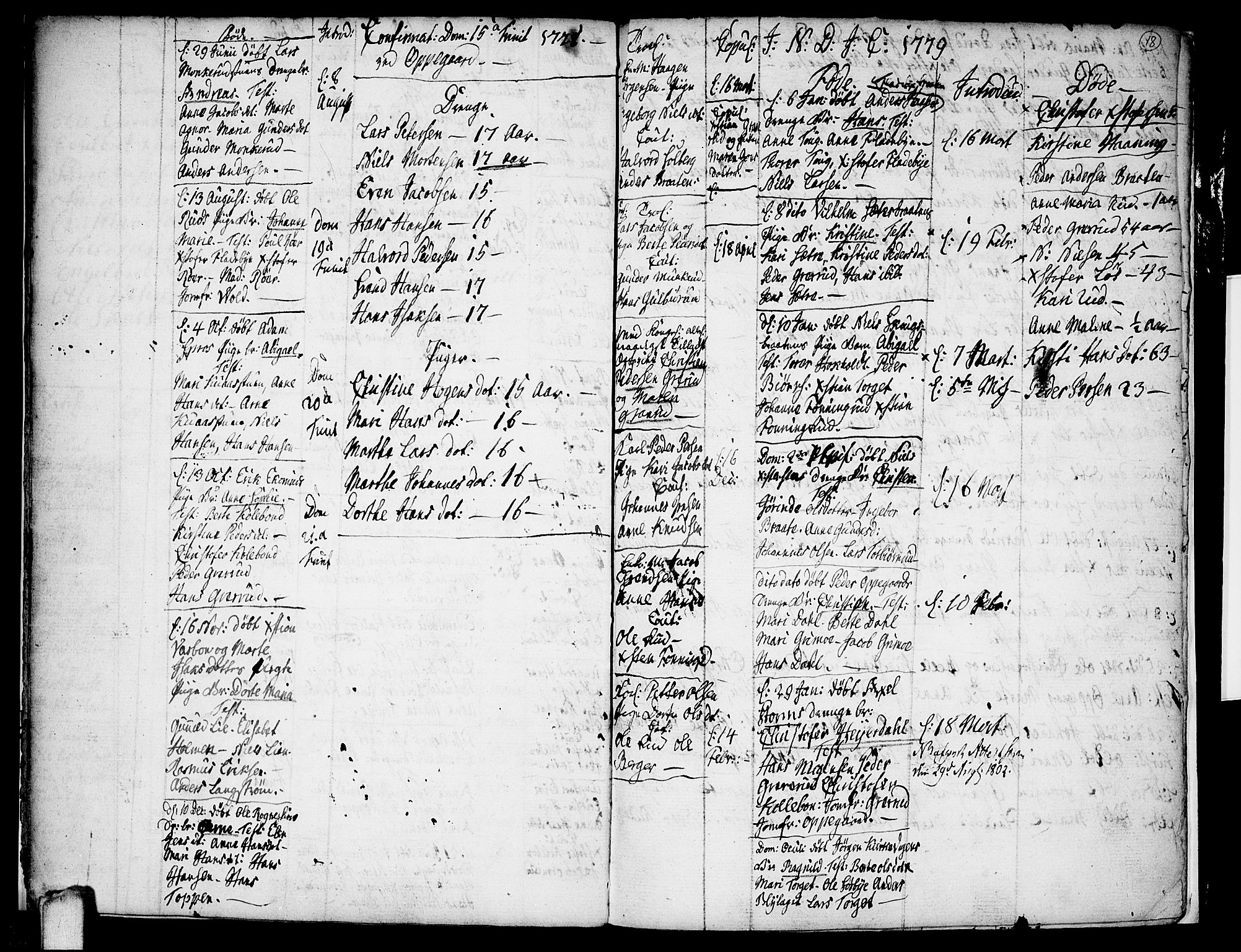 Nesodden prestekontor Kirkebøker, SAO/A-10013/F/Fa/L0003: Parish register (official) no. I 3, 1769-1780, p. 18