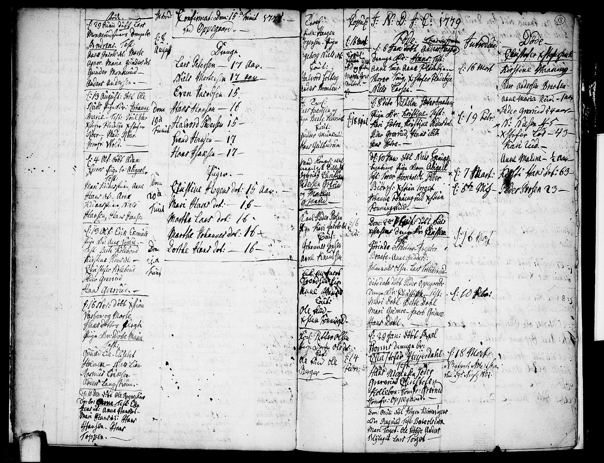 Nesodden prestekontor Kirkebøker, AV/SAO-A-10013/F/Fa/L0003: Parish register (official) no. I 3, 1769-1780, p. 18