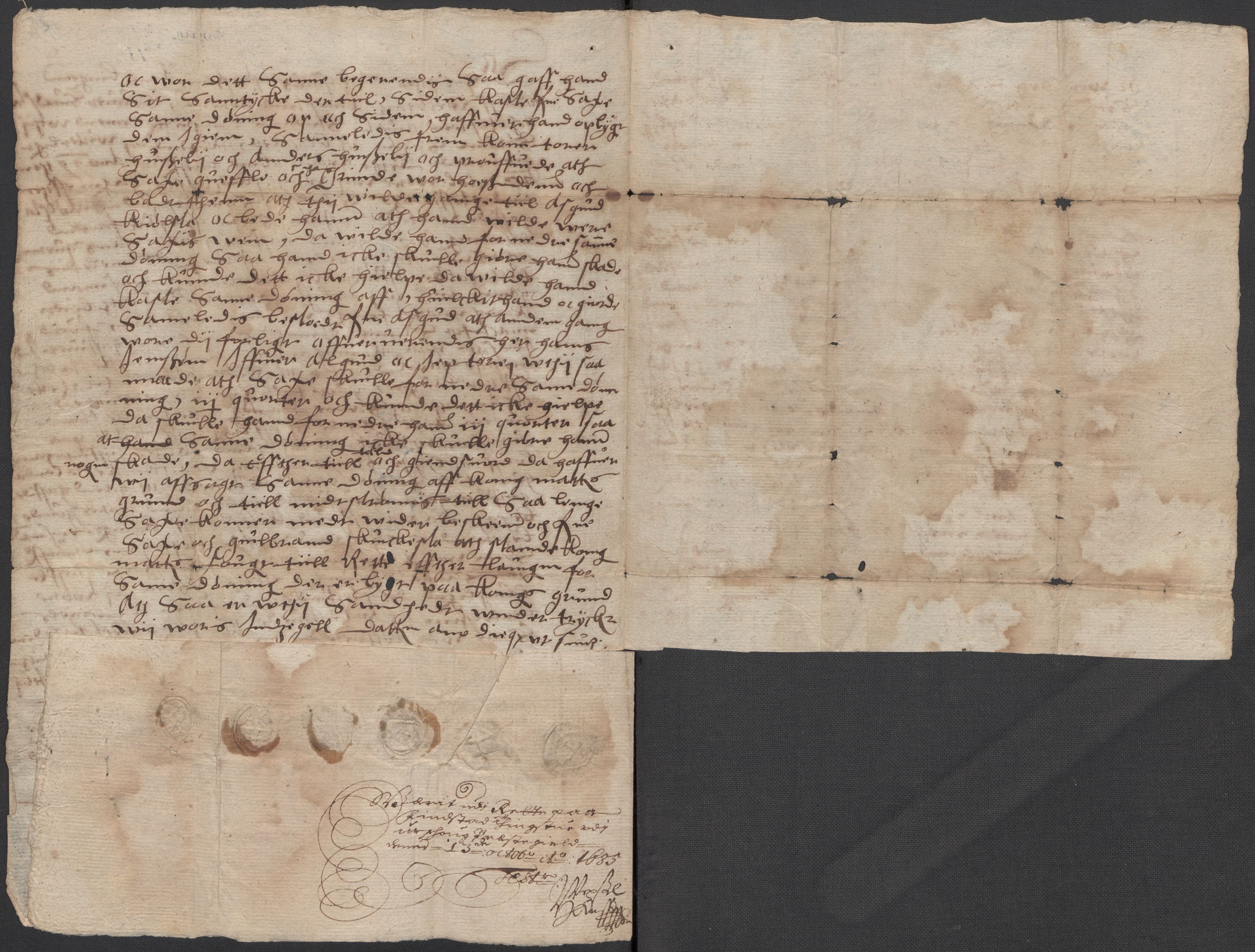 Riksarkivets diplomsamling, AV/RA-EA-5965/F15/L0008: Prestearkiv - Akershus, 1581-1619, p. 35