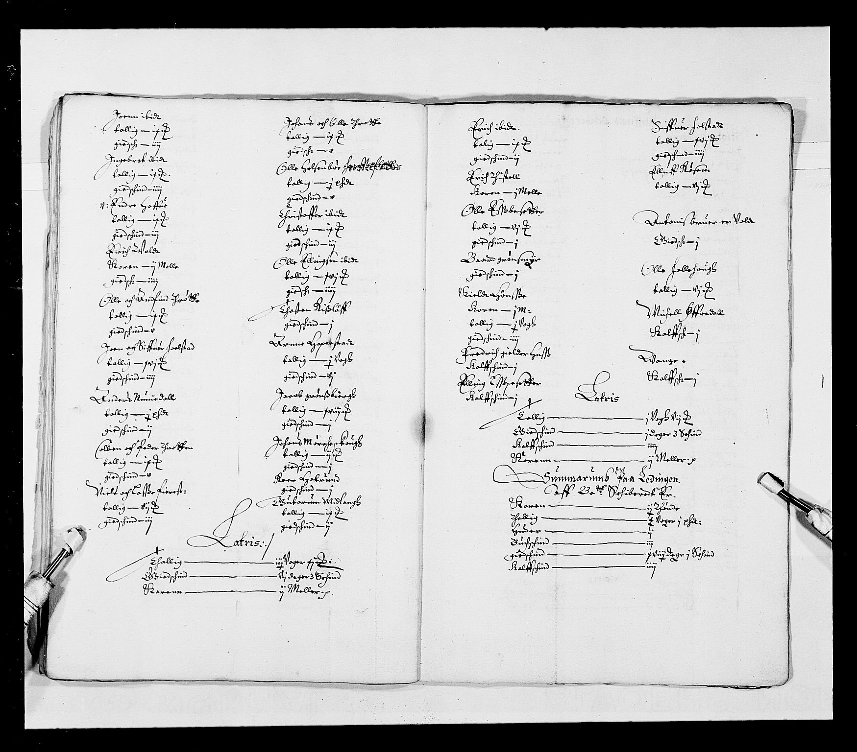 Stattholderembetet 1572-1771, RA/EA-2870/Ek/L0024/0002: Jordebøker 1633-1658: / Jordebøker for Bergenhus len, 1644-1645, p. 61