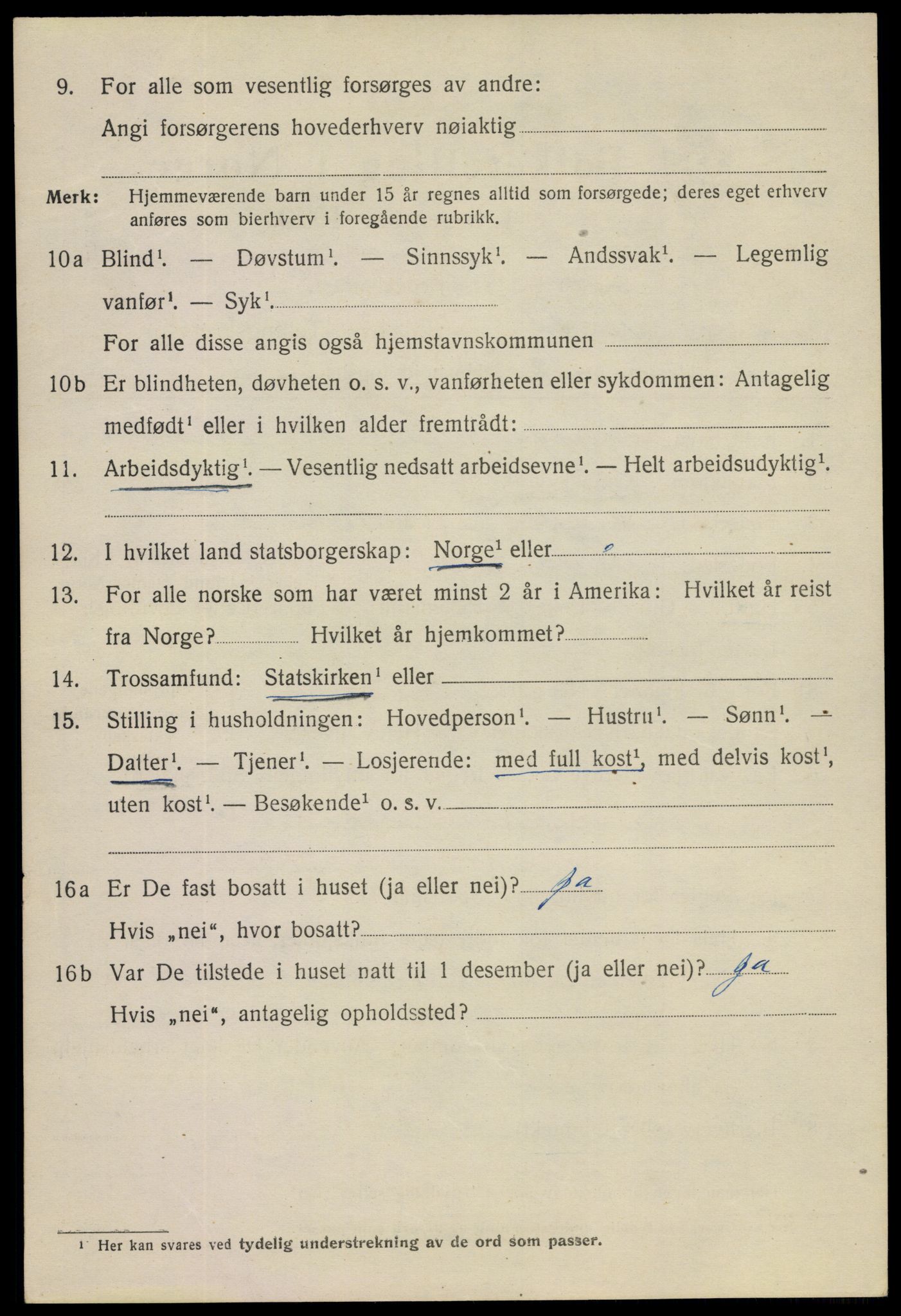 SAO, 1920 census for Fredrikstad, 1920, p. 15492