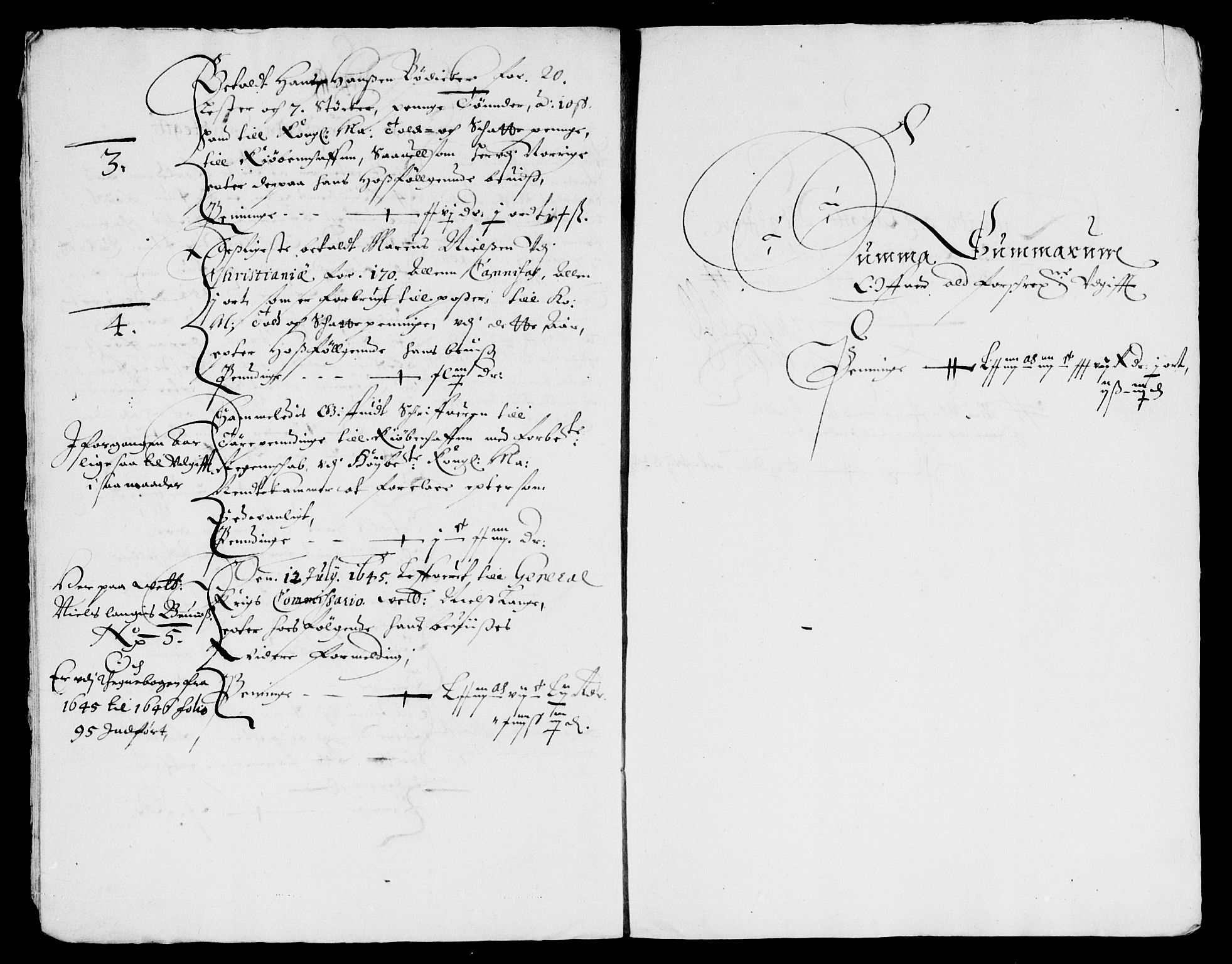 Rentekammeret inntil 1814, Reviderte regnskaper, Lensregnskaper, AV/RA-EA-5023/R/Rb/Rba/L0174: Akershus len, 1643-1644