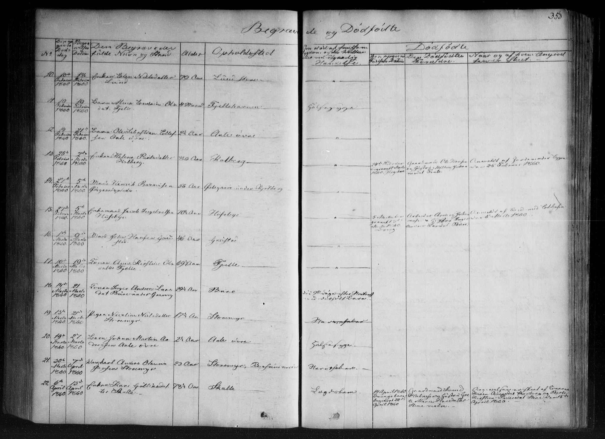 Onsøy prestekontor Kirkebøker, AV/SAO-A-10914/F/Fa/L0003: Parish register (official) no. I 3, 1841-1860, p. 353