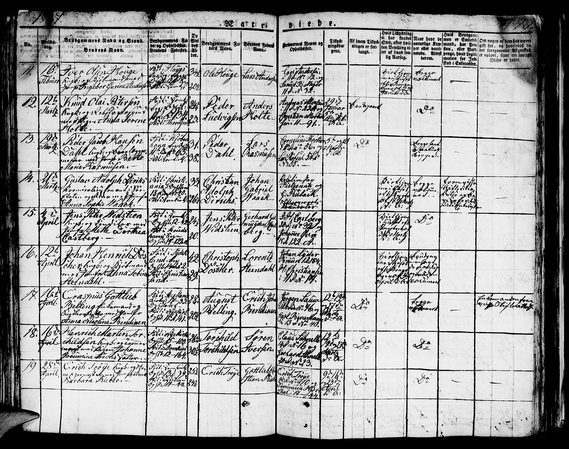 Domkirken sokneprestembete, AV/SAB-A-74801/H/Hab/L0002: Parish register (copy) no. A 2, 1821-1839, p. 470