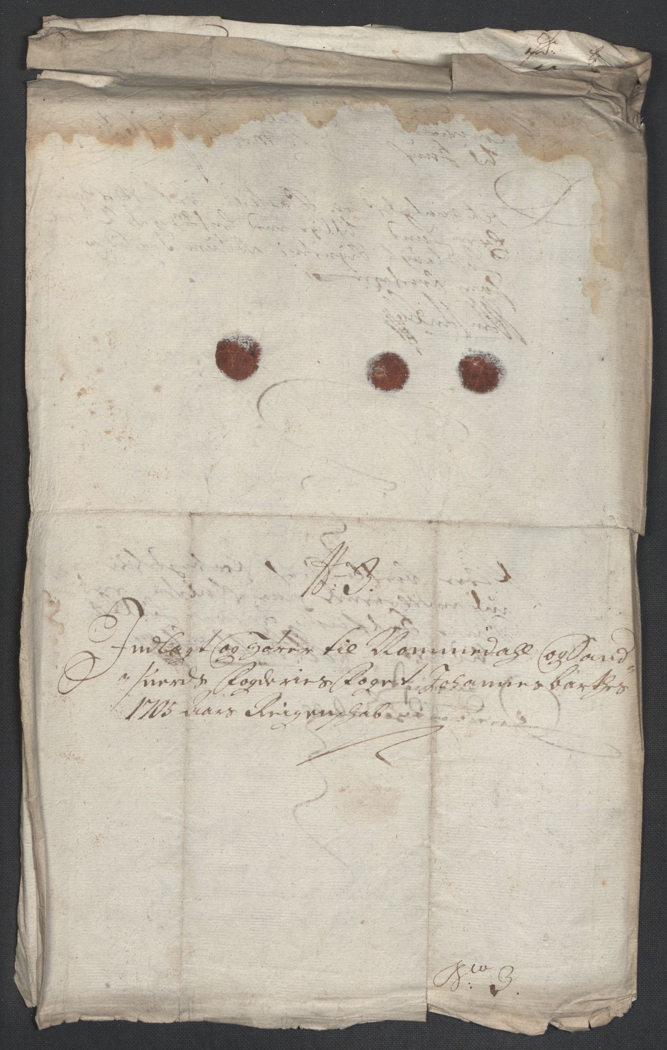 Rentekammeret inntil 1814, Reviderte regnskaper, Fogderegnskap, RA/EA-4092/R24/L1583: Fogderegnskap Numedal og Sandsvær, 1705-1706, p. 46