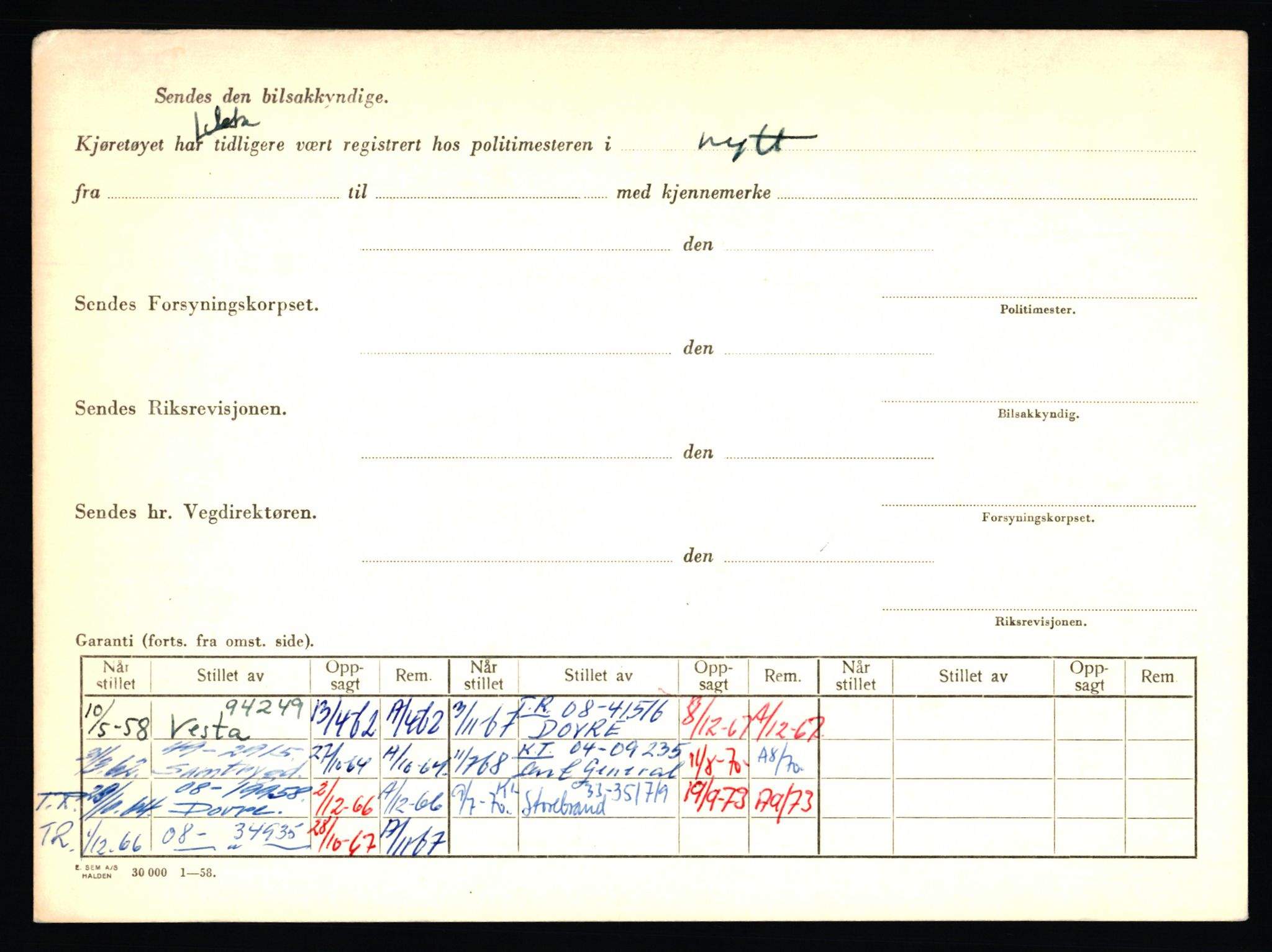 Stavanger trafikkstasjon, AV/SAST-A-101942/0/F/L0050: L-50600 - L-51299, 1930-1971, p. 236