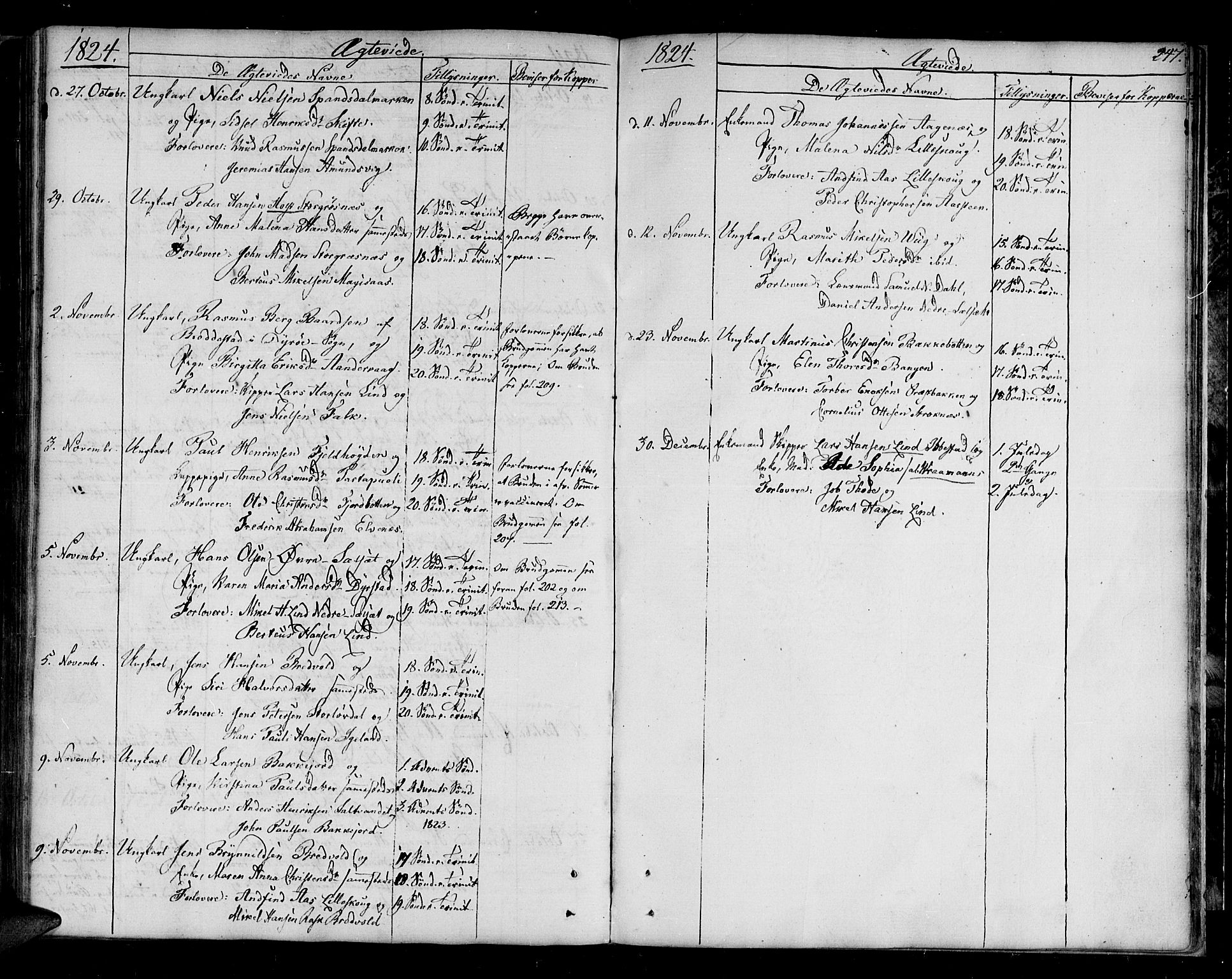 Ibestad sokneprestembete, AV/SATØ-S-0077/H/Ha/Haa/L0004kirke: Parish register (official) no. 4, 1801-1824, p. 247