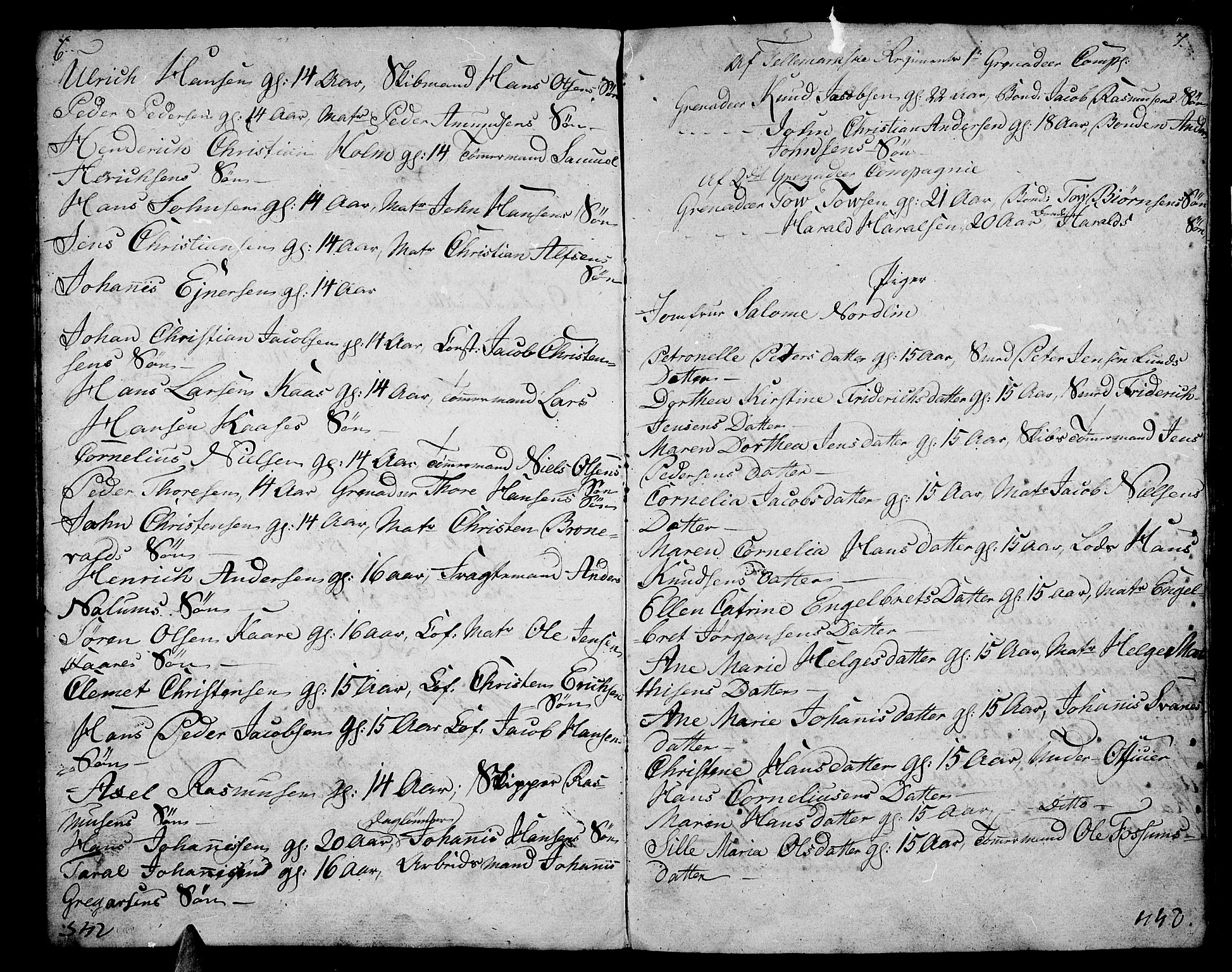 Stavern kirkebøker, SAKO/A-318/F/Fa/L0005: Parish register (official) no. 5, 1800-1816, p. 6-7