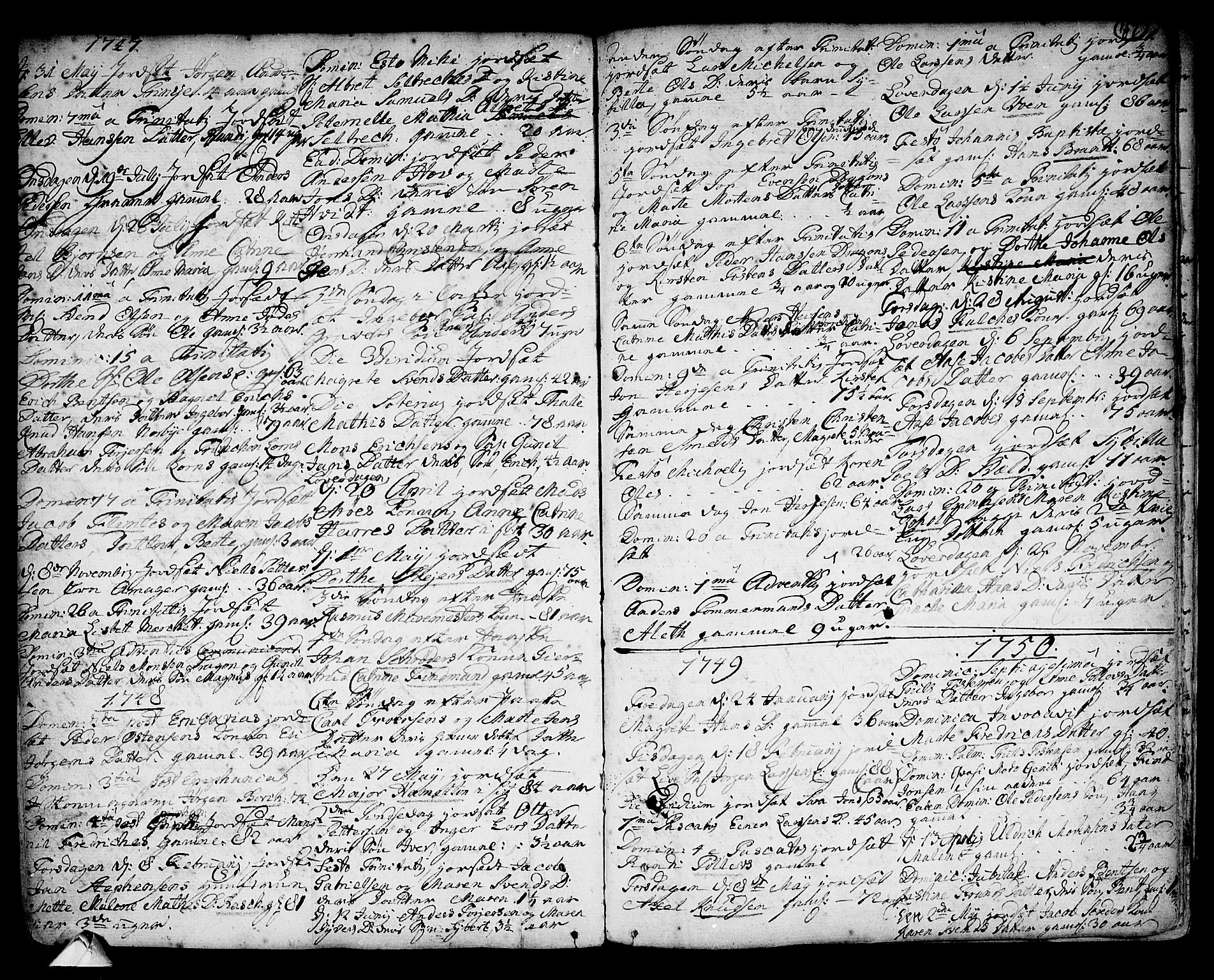 Strømsø kirkebøker, AV/SAKO-A-246/F/Fb/L0002: Parish register (official) no. II 2, 1739-1814, p. 159