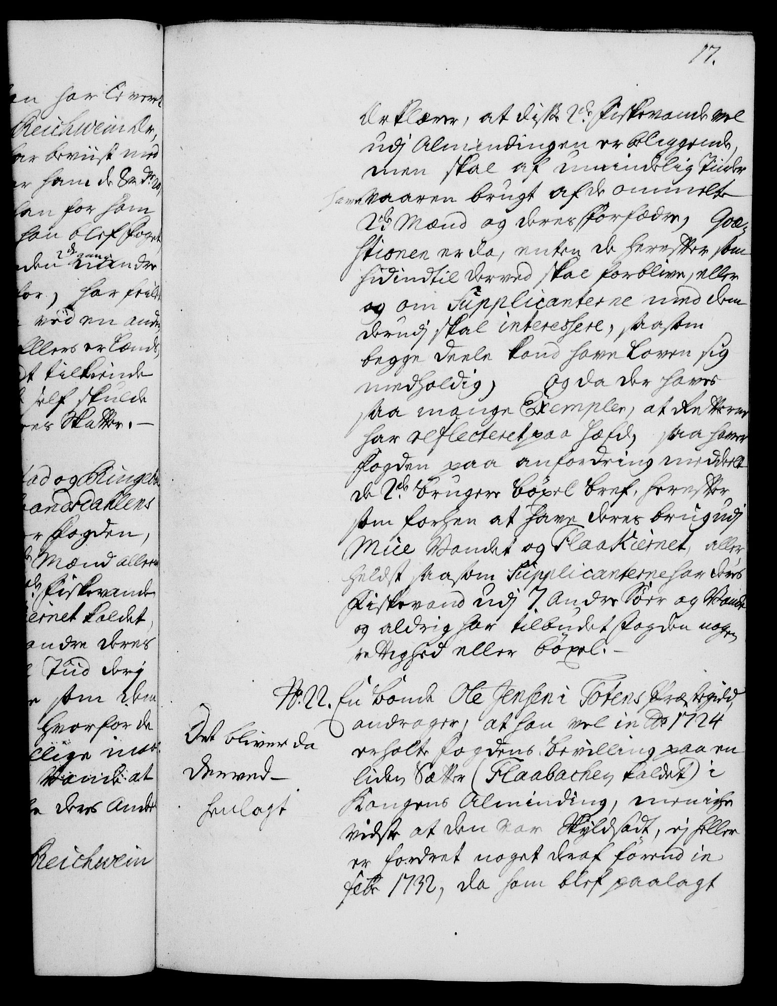 Rentekammeret, Kammerkanselliet, AV/RA-EA-3111/G/Gh/Gha/L0016: Norsk ekstraktmemorialprotokoll (merket RK 53.61), 1734-1735, p. 17