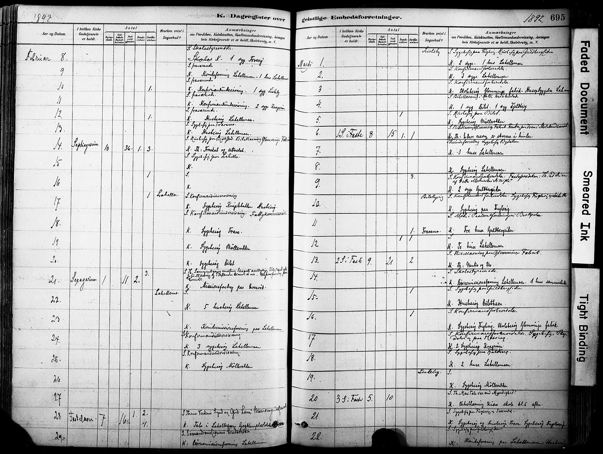 Glemmen prestekontor Kirkebøker, AV/SAO-A-10908/F/Fa/L0012: Parish register (official) no. 12, 1878-1973, p. 695
