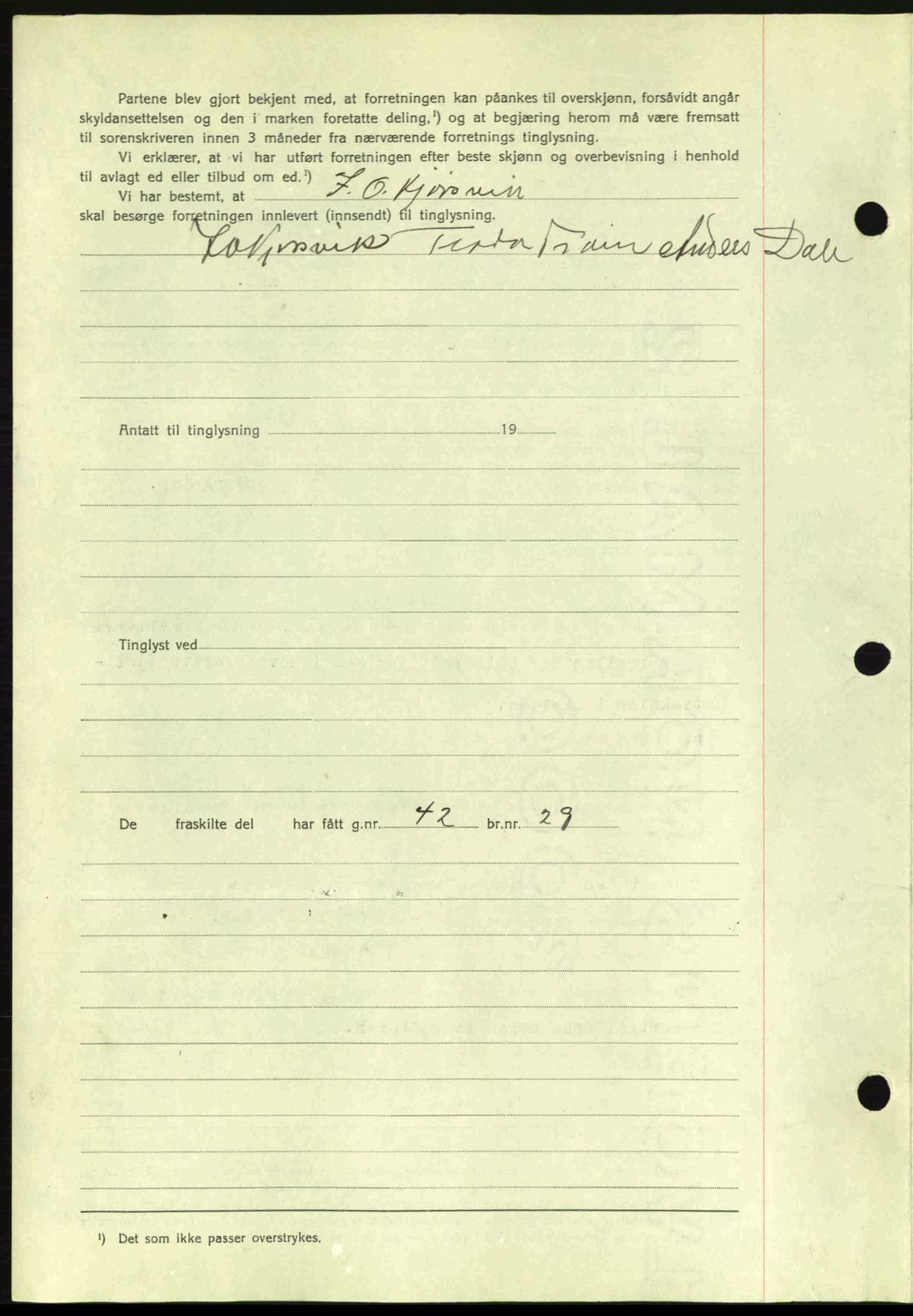 Romsdal sorenskriveri, AV/SAT-A-4149/1/2/2C: Mortgage book no. A6, 1938-1939, Diary no: : 888/1939