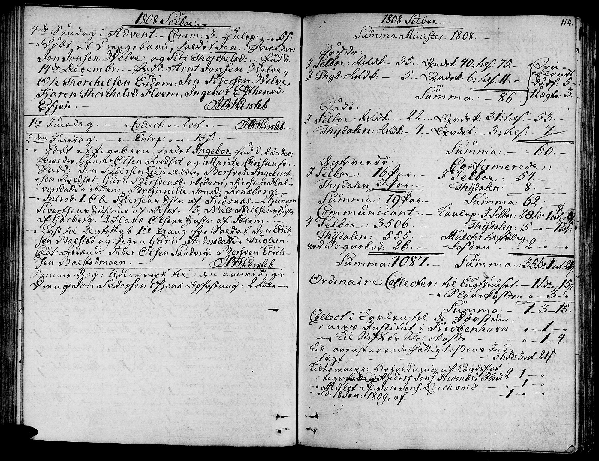 Ministerialprotokoller, klokkerbøker og fødselsregistre - Sør-Trøndelag, SAT/A-1456/695/L1140: Parish register (official) no. 695A03, 1801-1815, p. 114