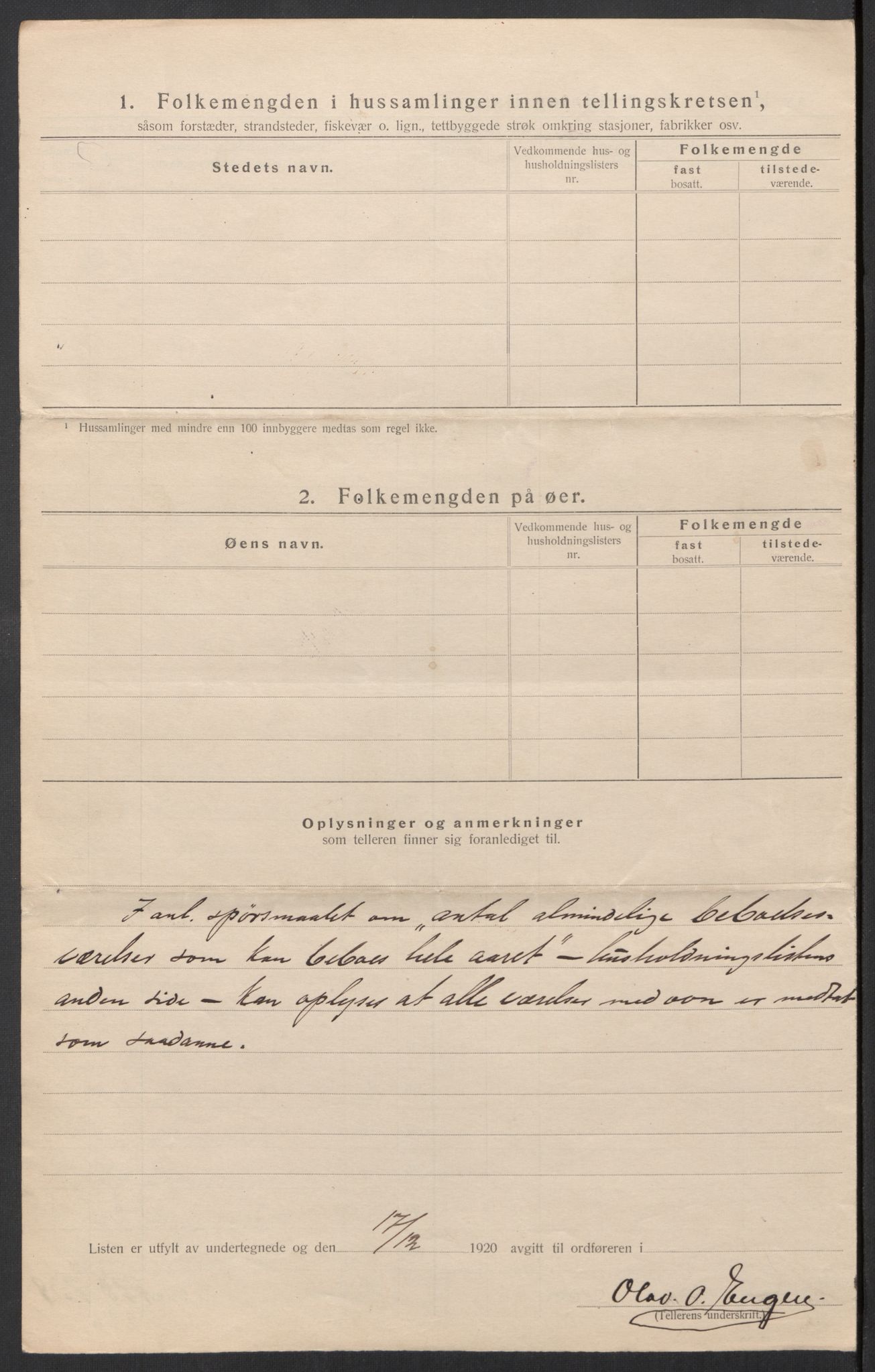 SAT, 1920 census for Stangvik, 1920, p. 28