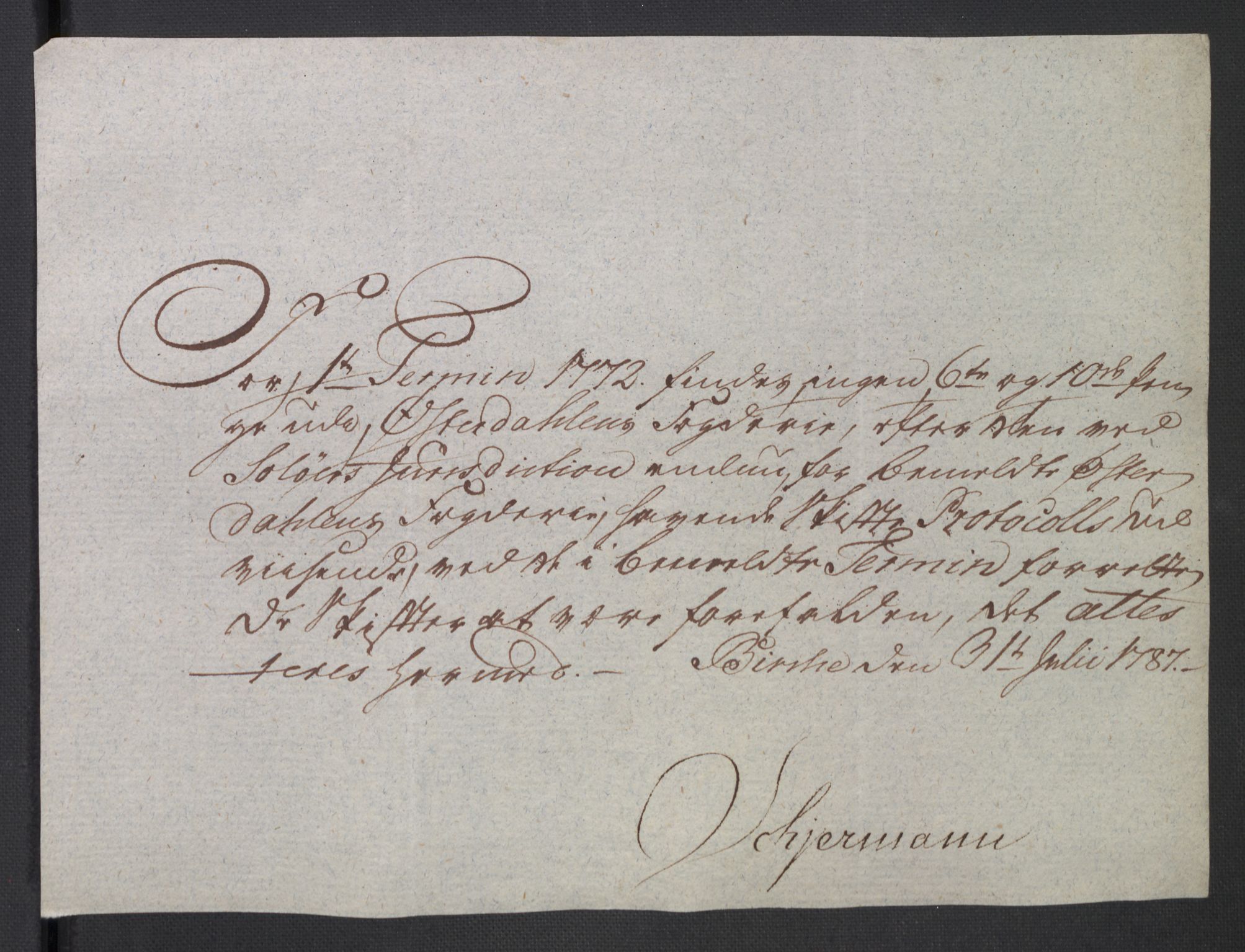 Rentekammeret inntil 1814, Reviderte regnskaper, Mindre regnskaper, RA/EA-4068/Rb/L0014: Opplands amt, 1771-1779, p. 600