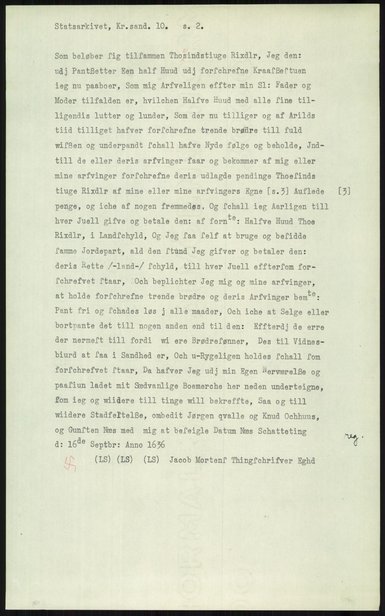 Samlinger til kildeutgivelse, Diplomavskriftsamlingen, AV/RA-EA-4053/H/Ha, p. 3453