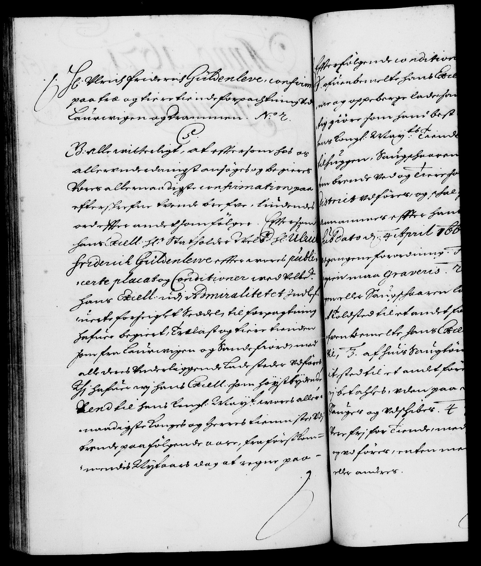 Danske Kanselli 1572-1799, RA/EA-3023/F/Fc/Fca/Fcaa/L0011: Norske registre (mikrofilm), 1670-1673, p. 361b