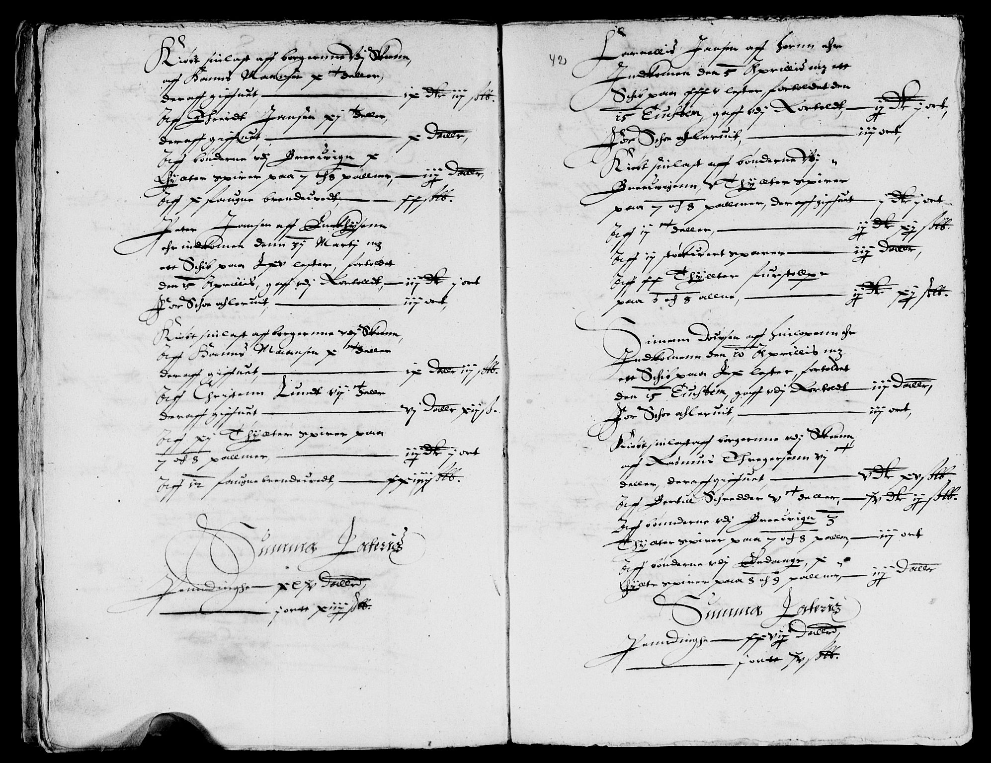 Rentekammeret inntil 1814, Reviderte regnskaper, Lensregnskaper, AV/RA-EA-5023/R/Rb/Rbp/L0002: Bratsberg len, 1599-1609