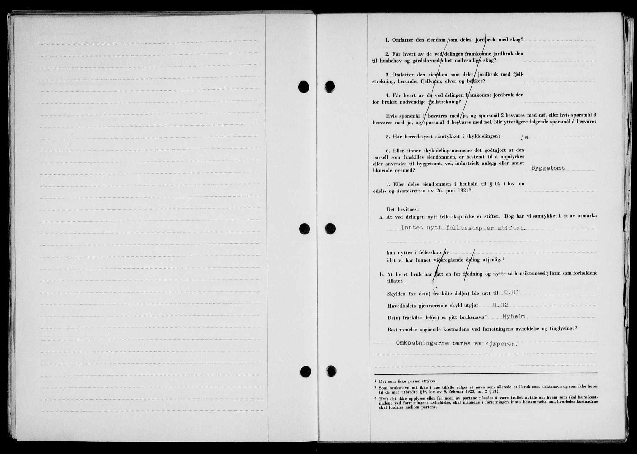 Lofoten sorenskriveri, SAT/A-0017/1/2/2C/L0017a: Mortgage book no. 17a, 1947-1948, Diary no: : 2193/1947