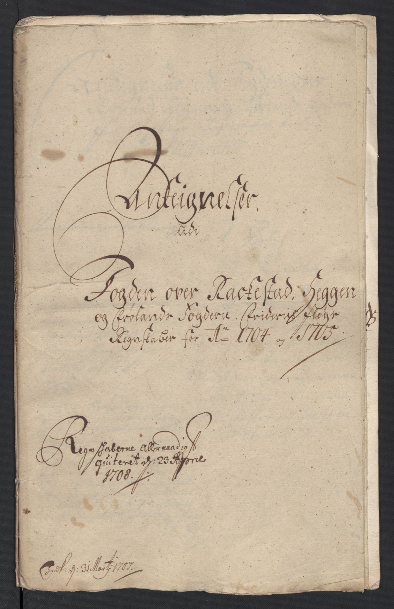 Rentekammeret inntil 1814, Reviderte regnskaper, Fogderegnskap, AV/RA-EA-4092/R07/L0297: Fogderegnskap Rakkestad, Heggen og Frøland, 1705, p. 324