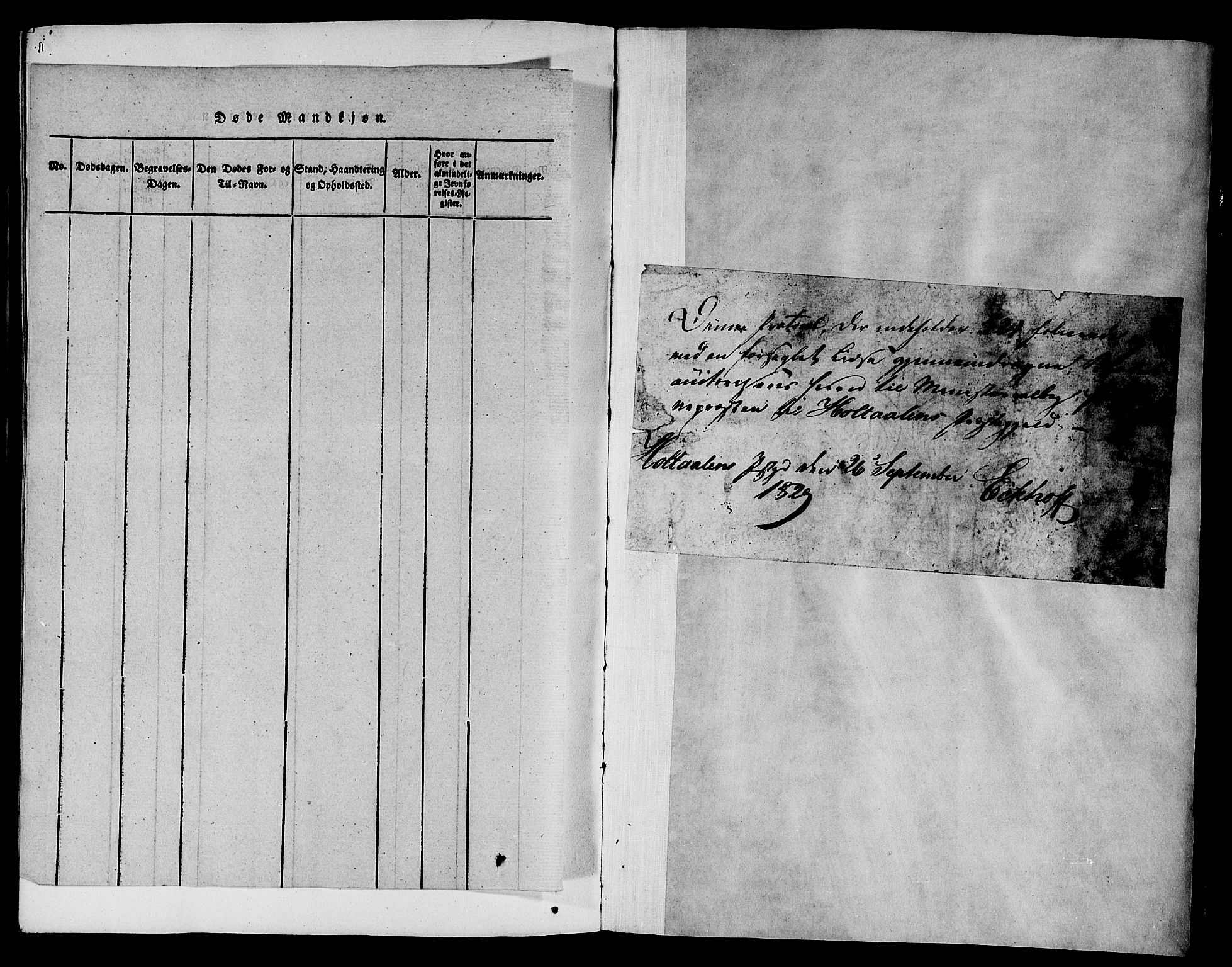 Ministerialprotokoller, klokkerbøker og fødselsregistre - Sør-Trøndelag, AV/SAT-A-1456/685/L0960: Parish register (official) no. 685A05 /1, 1829-1845