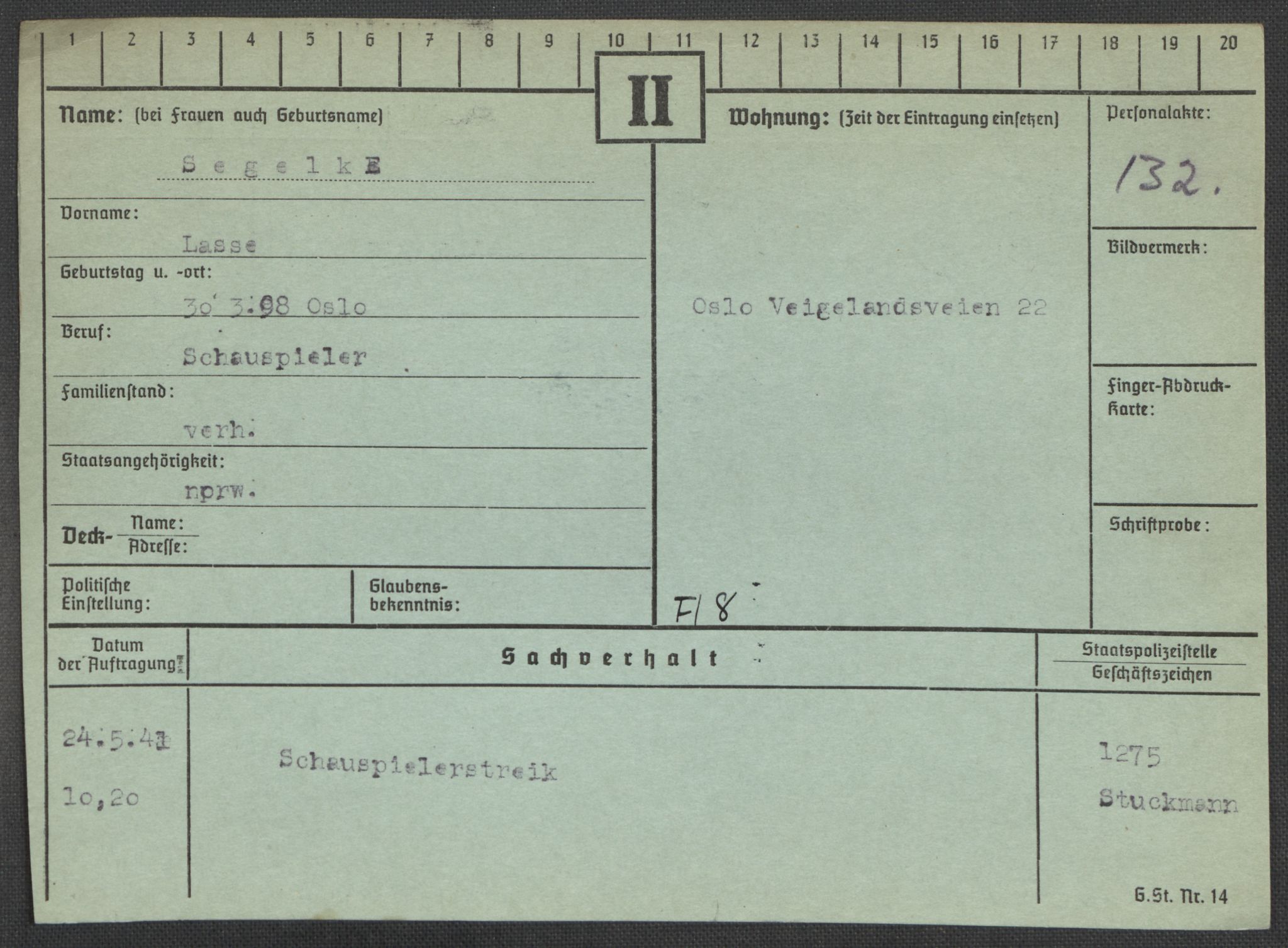 Befehlshaber der Sicherheitspolizei und des SD, AV/RA-RAFA-5969/E/Ea/Eaa/L0009: Register over norske fanger i Møllergata 19: Ru-Sy, 1940-1945, p. 574