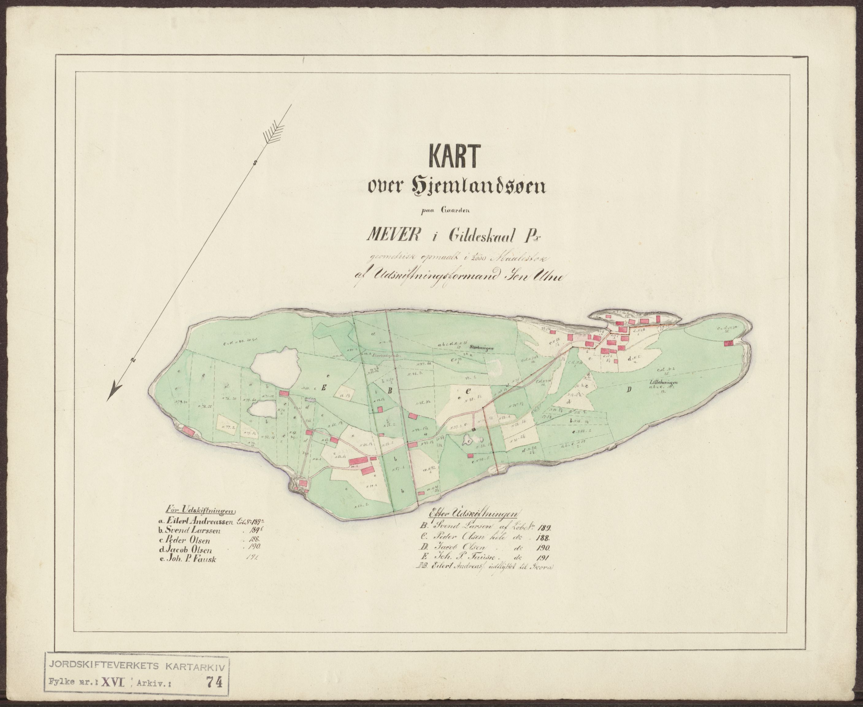 Jordskifteverkets kartarkiv, RA/S-3929/T, 1859-1988, p. 162