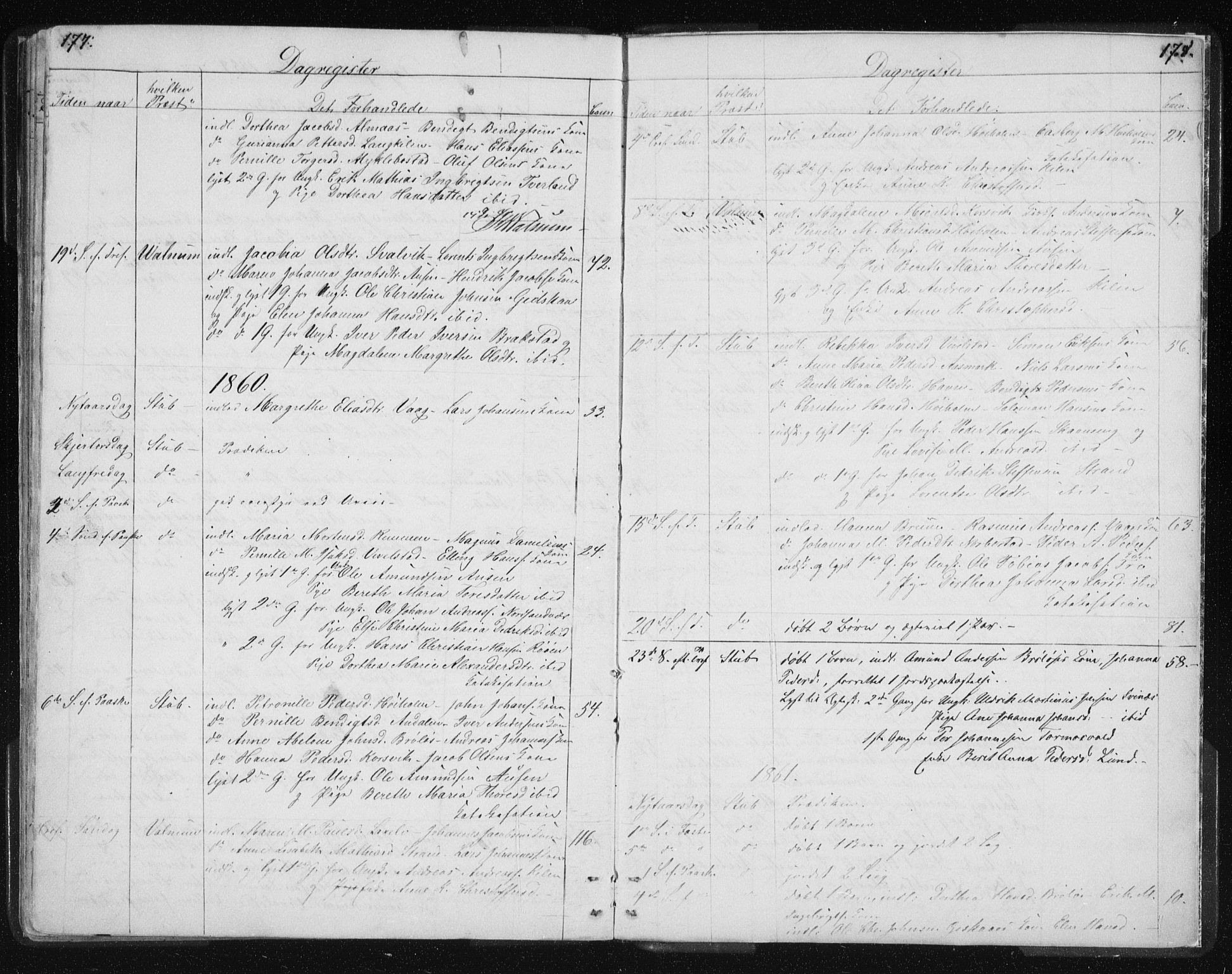 Ministerialprotokoller, klokkerbøker og fødselsregistre - Nordland, SAT/A-1459/819/L0275: Parish register (copy) no. 819C01, 1841-1868, p. 177-178