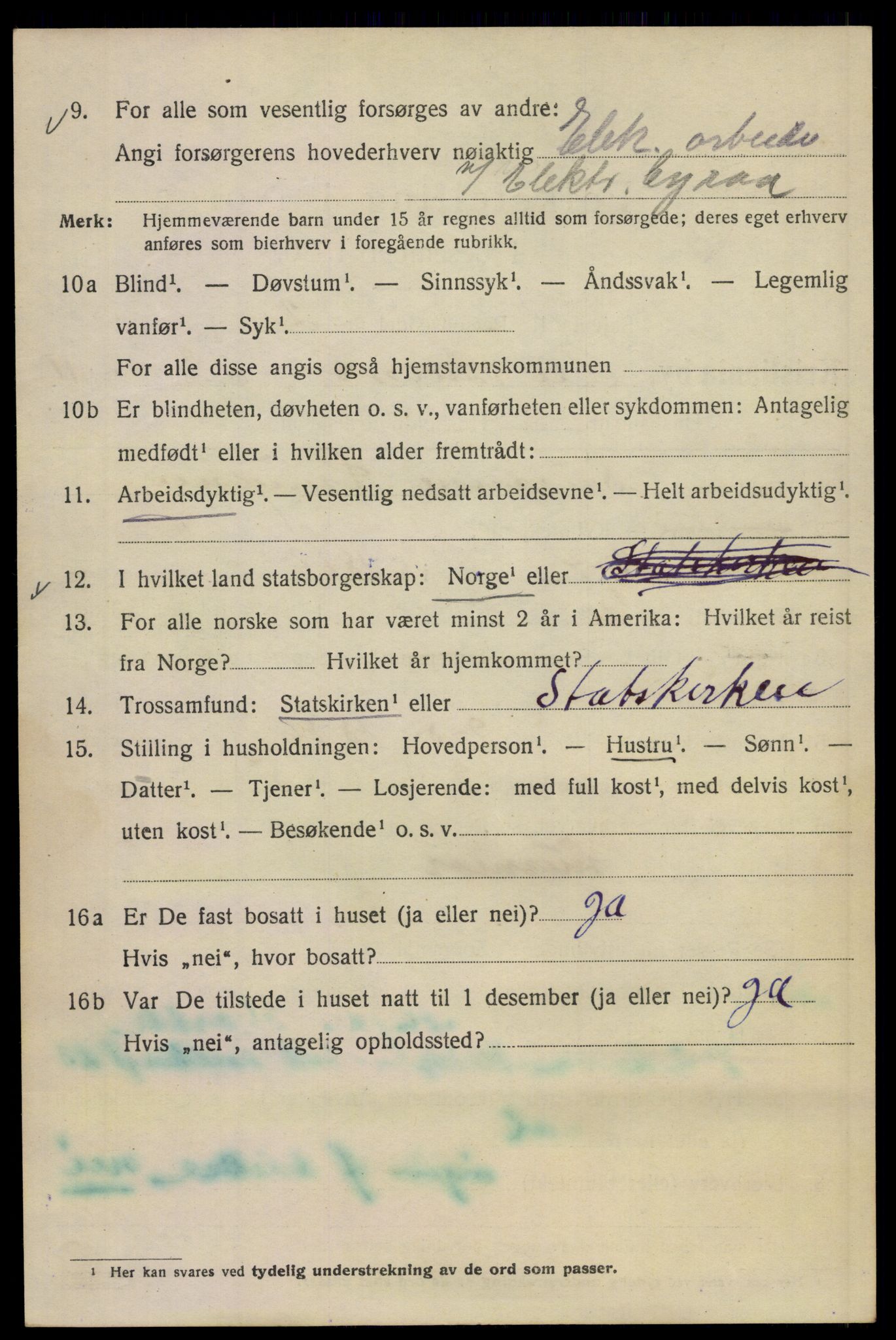 SAO, 1920 census for Kristiania, 1920, p. 432912