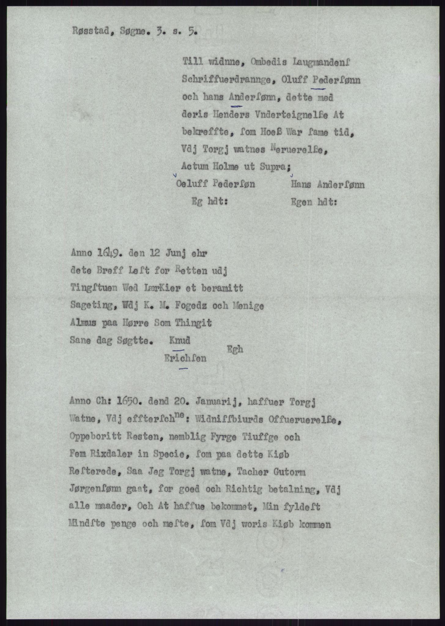 Samlinger til kildeutgivelse, Diplomavskriftsamlingen, AV/RA-EA-4053/H/Ha, p. 2546