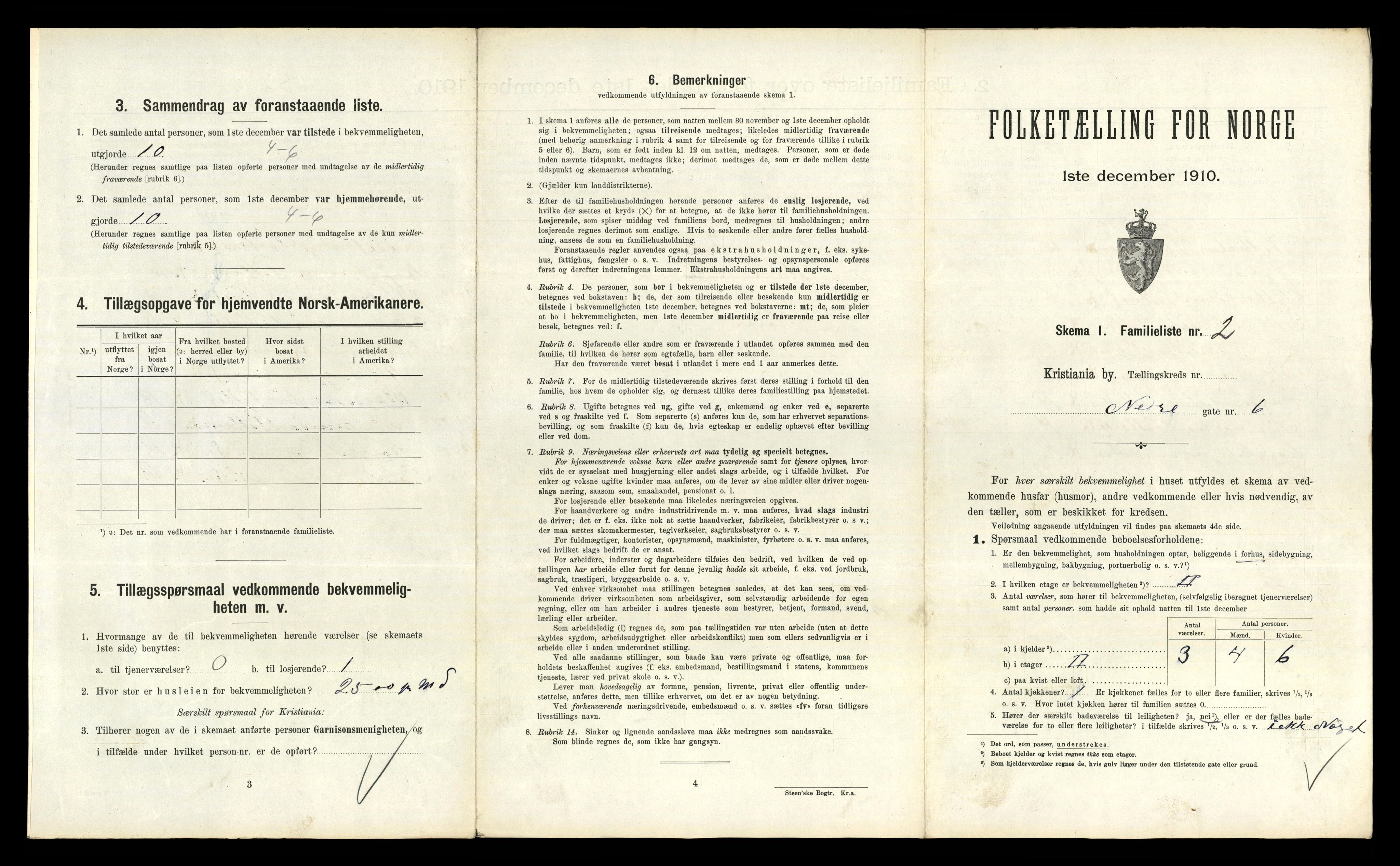 RA, 1910 census for Kristiania, 1910, p. 67877