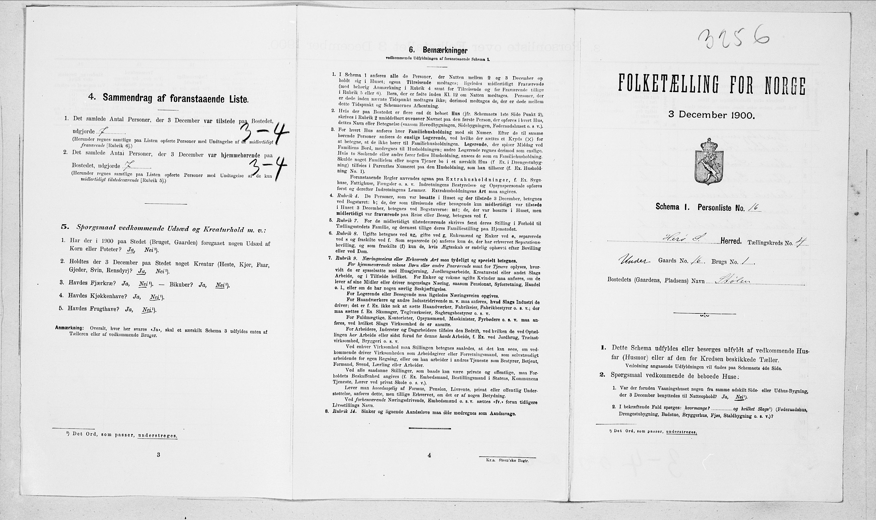 SAT, 1900 census for Herøy, 1900, p. 370