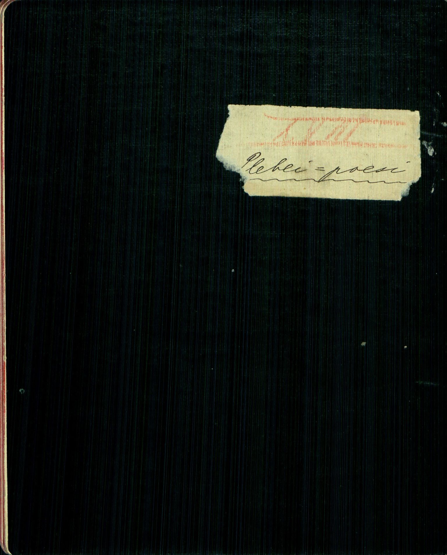 Rikard Berge, TEMU/TGM-A-1003/F/L0001/0022: 001-030 Innholdslister / 18. Plebei-visur (Laagfolkeleg poesi, skilingsdikt), 1902