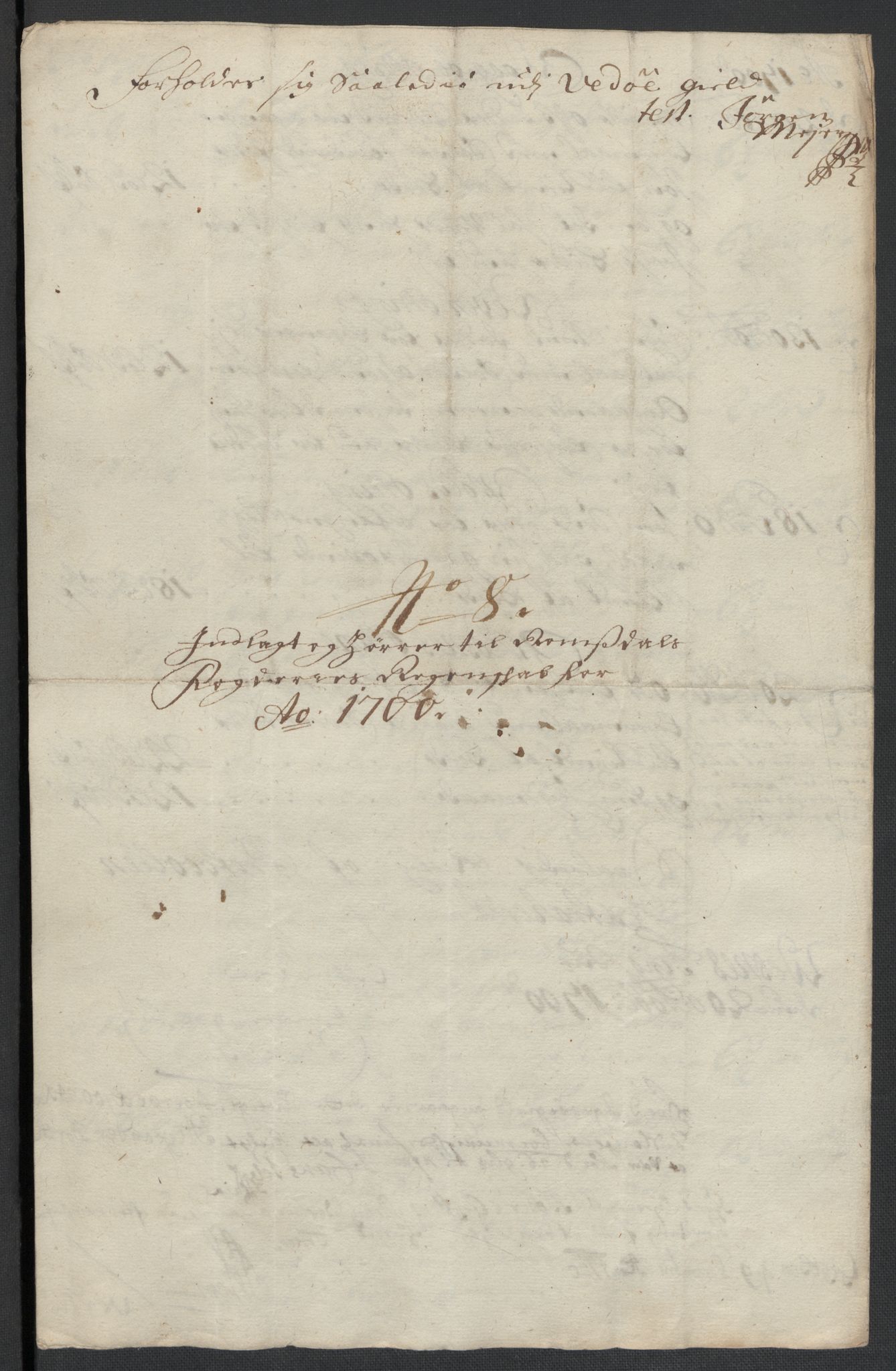 Rentekammeret inntil 1814, Reviderte regnskaper, Fogderegnskap, AV/RA-EA-4092/R55/L3654: Fogderegnskap Romsdal, 1699-1700, p. 292