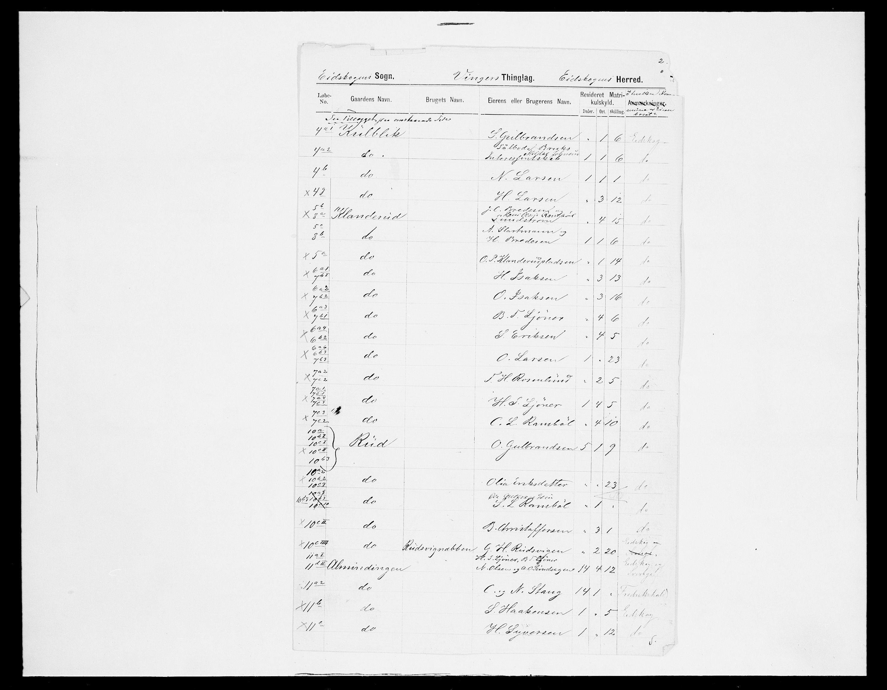 SAH, 1875 census for 0420P Eidskog, 1875, p. 71