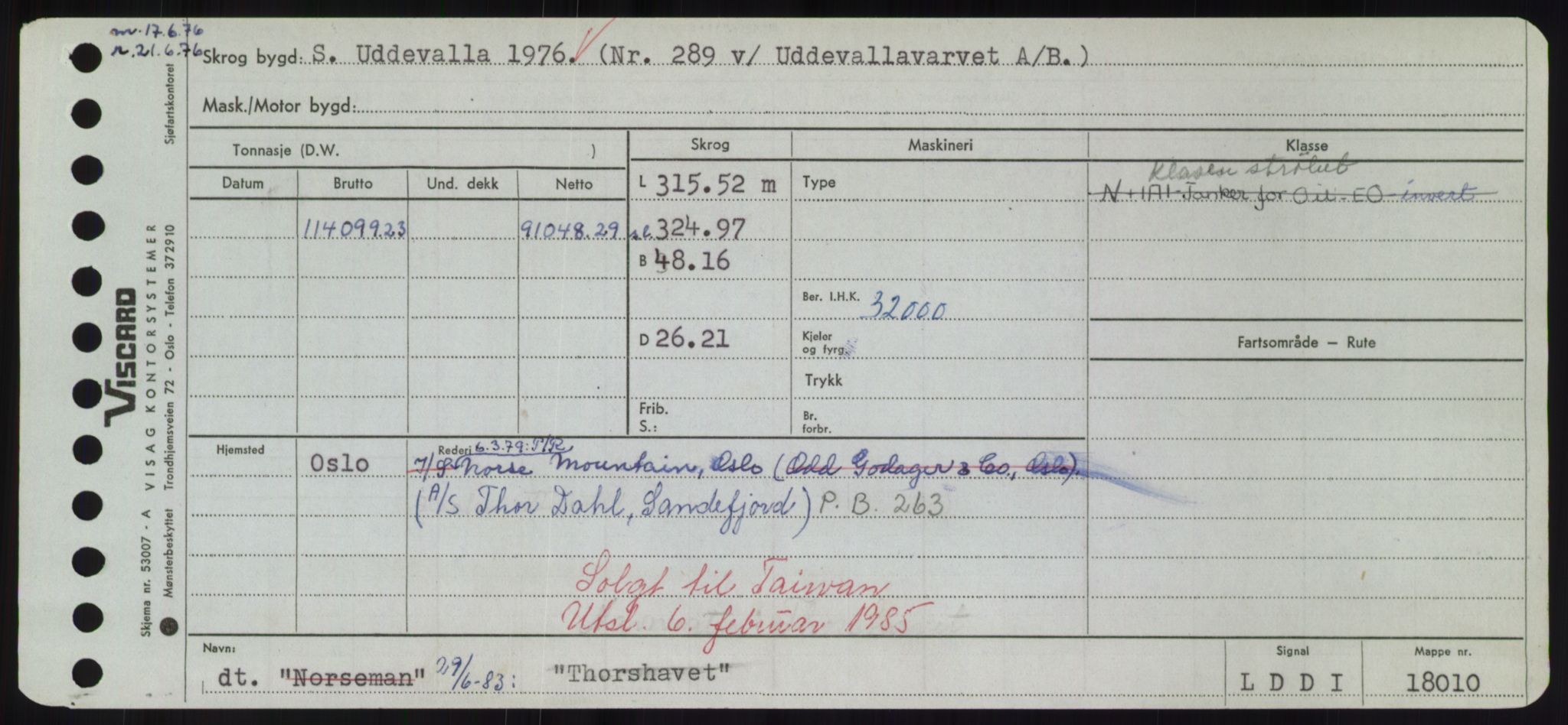 Sjøfartsdirektoratet med forløpere, Skipsmålingen, AV/RA-S-1627/H/Hd/L0038: Fartøy, T-Th, p. 745