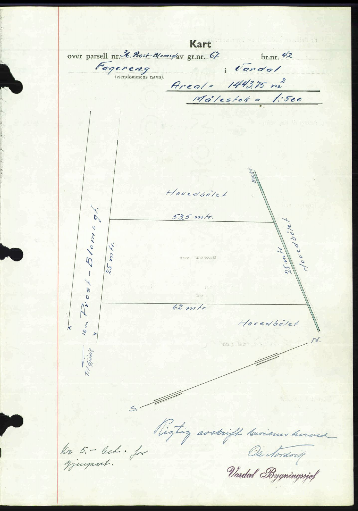 Toten tingrett, AV/SAH-TING-006/H/Hb/Hbc/L0006: Mortgage book no. Hbc-06, 1939-1939, Diary no: : 1641/1939