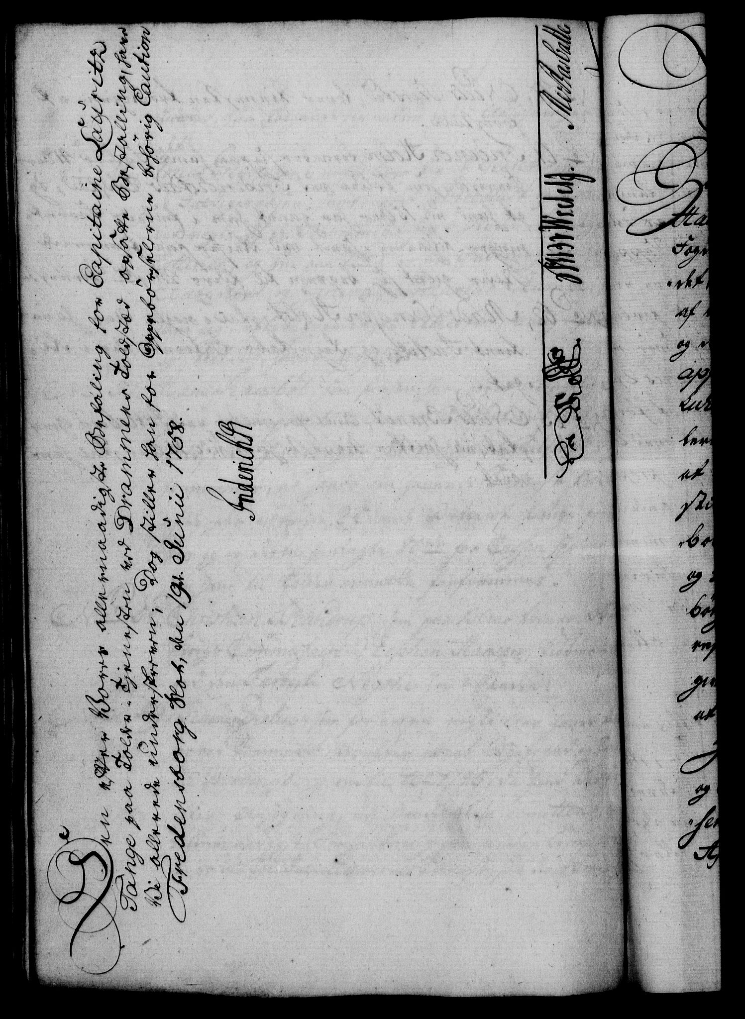 Rentekammeret, Kammerkanselliet, RA/EA-3111/G/Gf/Gfa/L0040: Norsk relasjons- og resolusjonsprotokoll (merket RK 52.40), 1758, p. 456