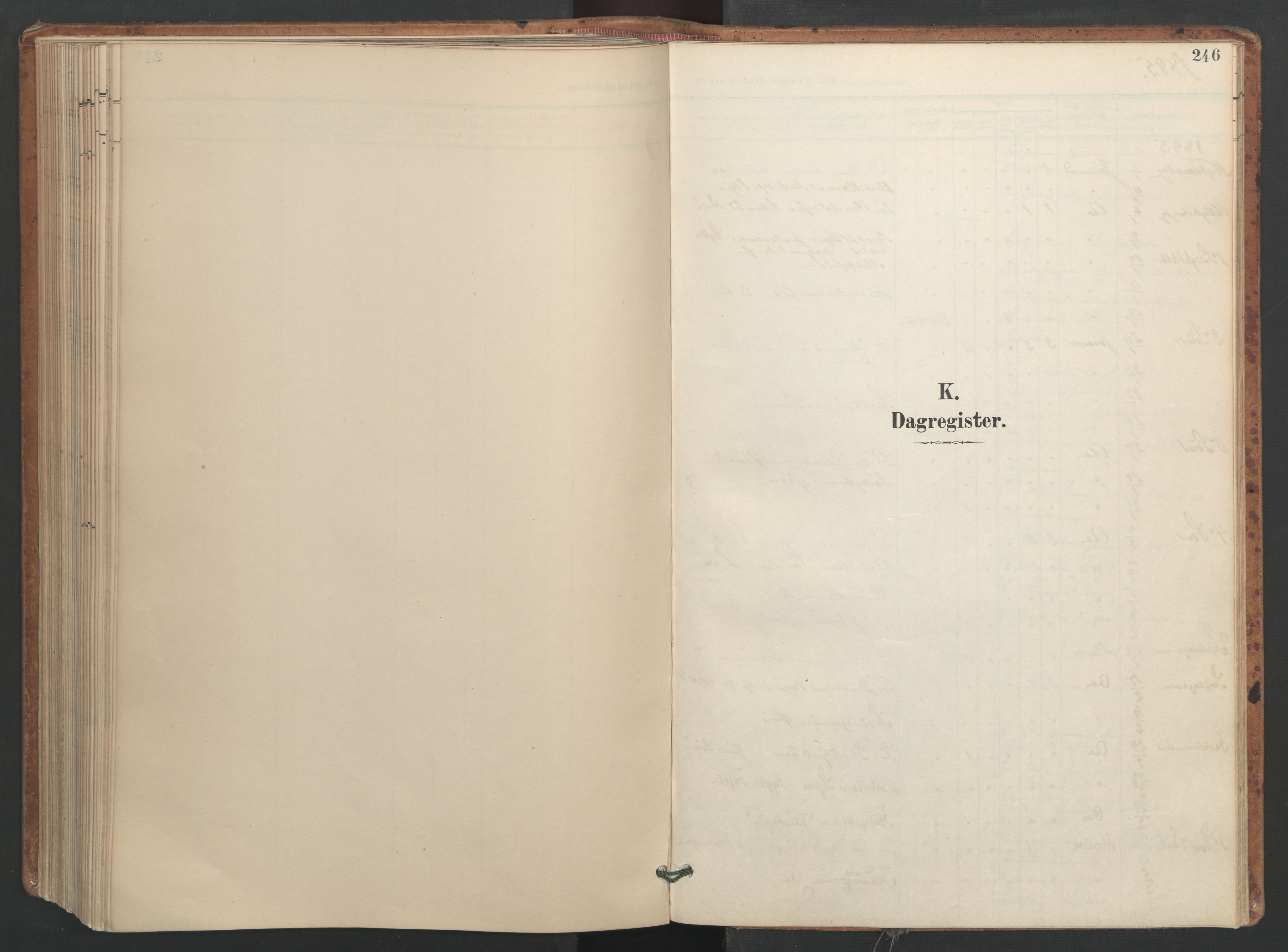 Ministerialprotokoller, klokkerbøker og fødselsregistre - Sør-Trøndelag, SAT/A-1456/655/L0681: Parish register (official) no. 655A10, 1895-1907, p. 246