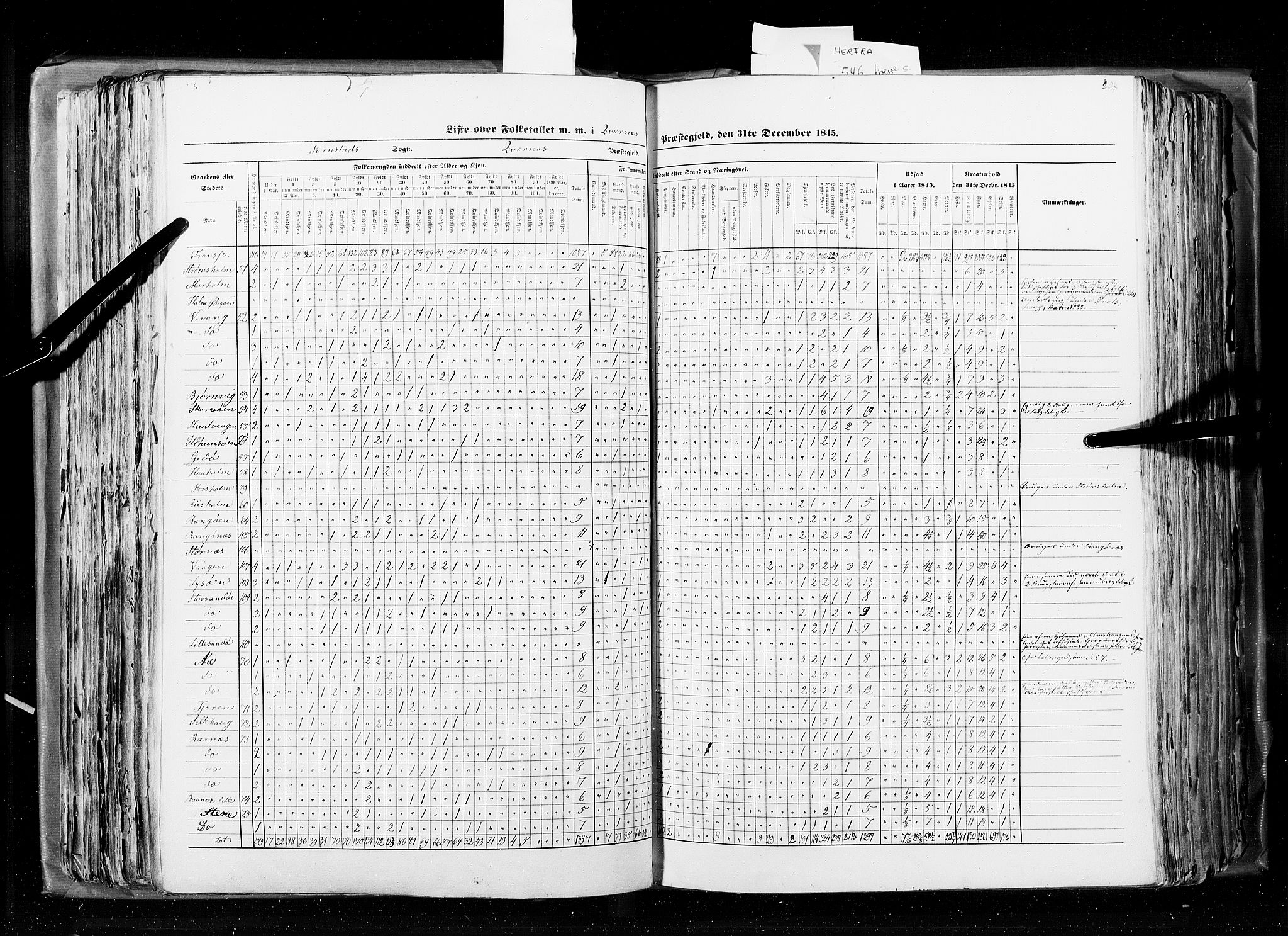 RA, Census 1845, vol. 8: Romsdal amt og Søndre Trondhjems amt, 1845, p. 204