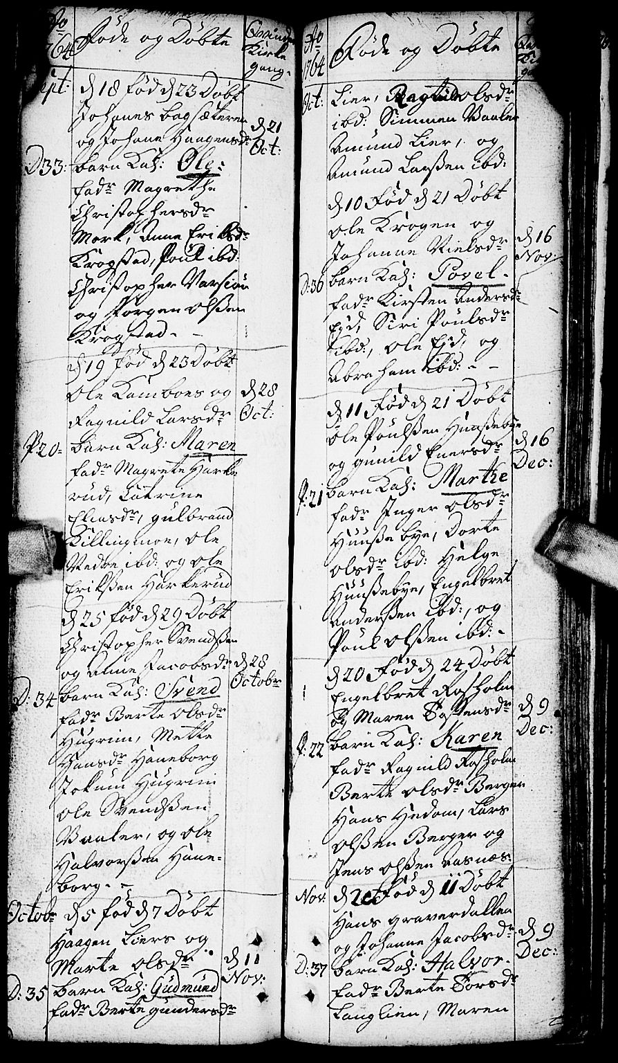 Aurskog prestekontor Kirkebøker, AV/SAO-A-10304a/F/Fa/L0002: Parish register (official) no. I 2, 1735-1766, p. 244