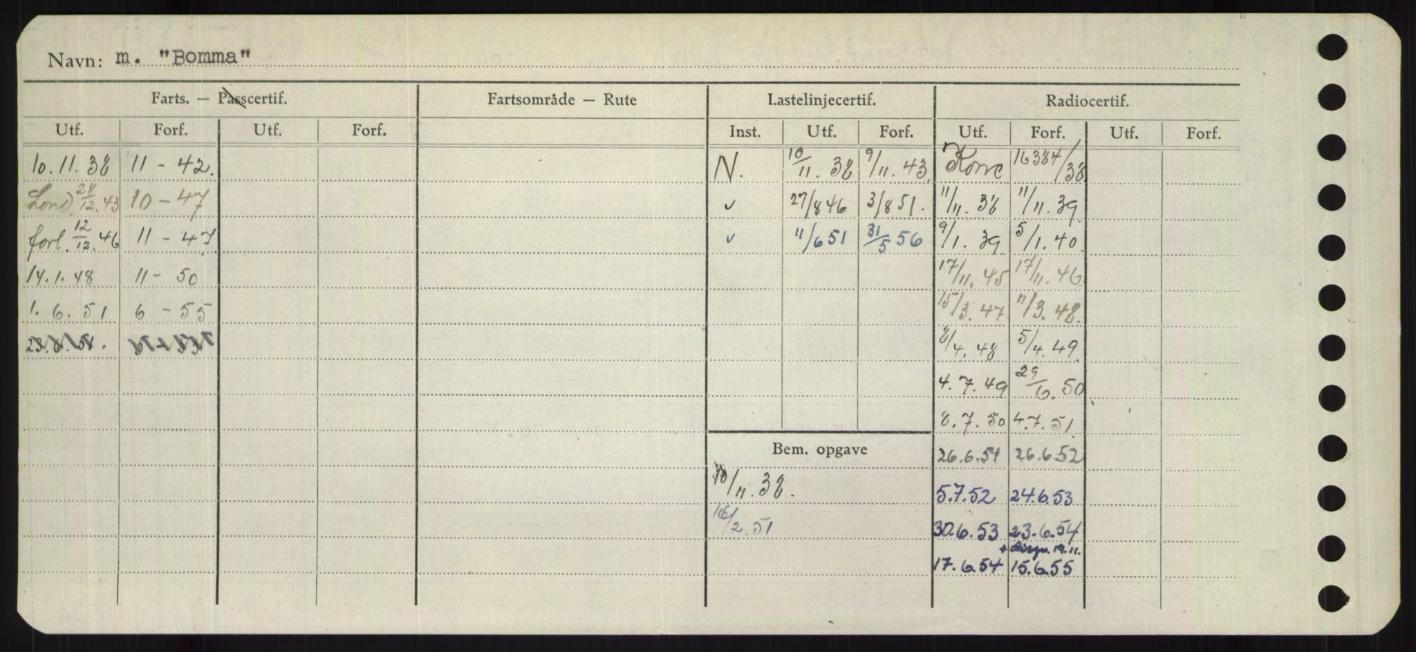 Sjøfartsdirektoratet med forløpere, Skipsmålingen, AV/RA-S-1627/H/Hb/L0001: Fartøy, A-D, p. 308