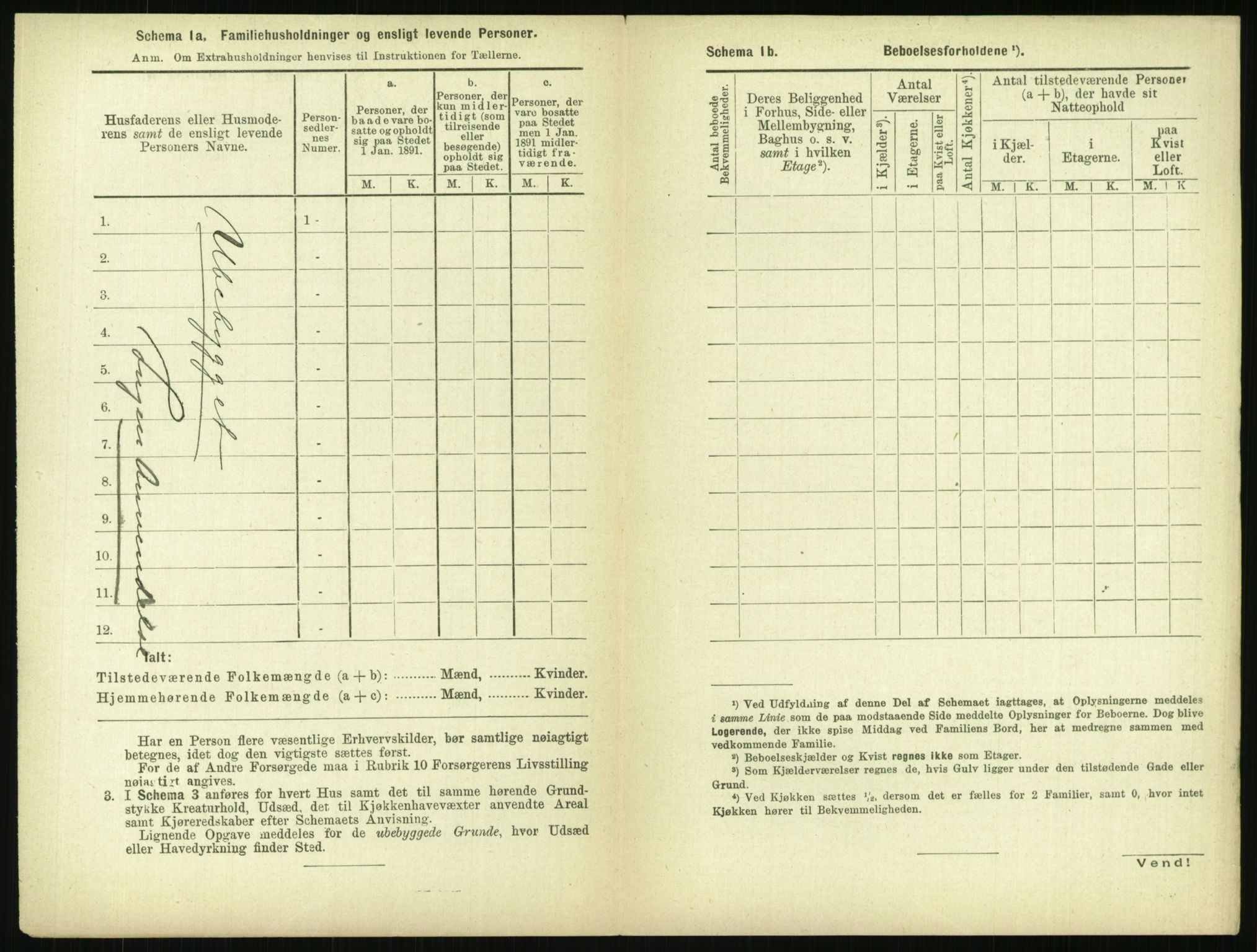 RA, 1891 census for 0301 Kristiania, 1891, p. 108458