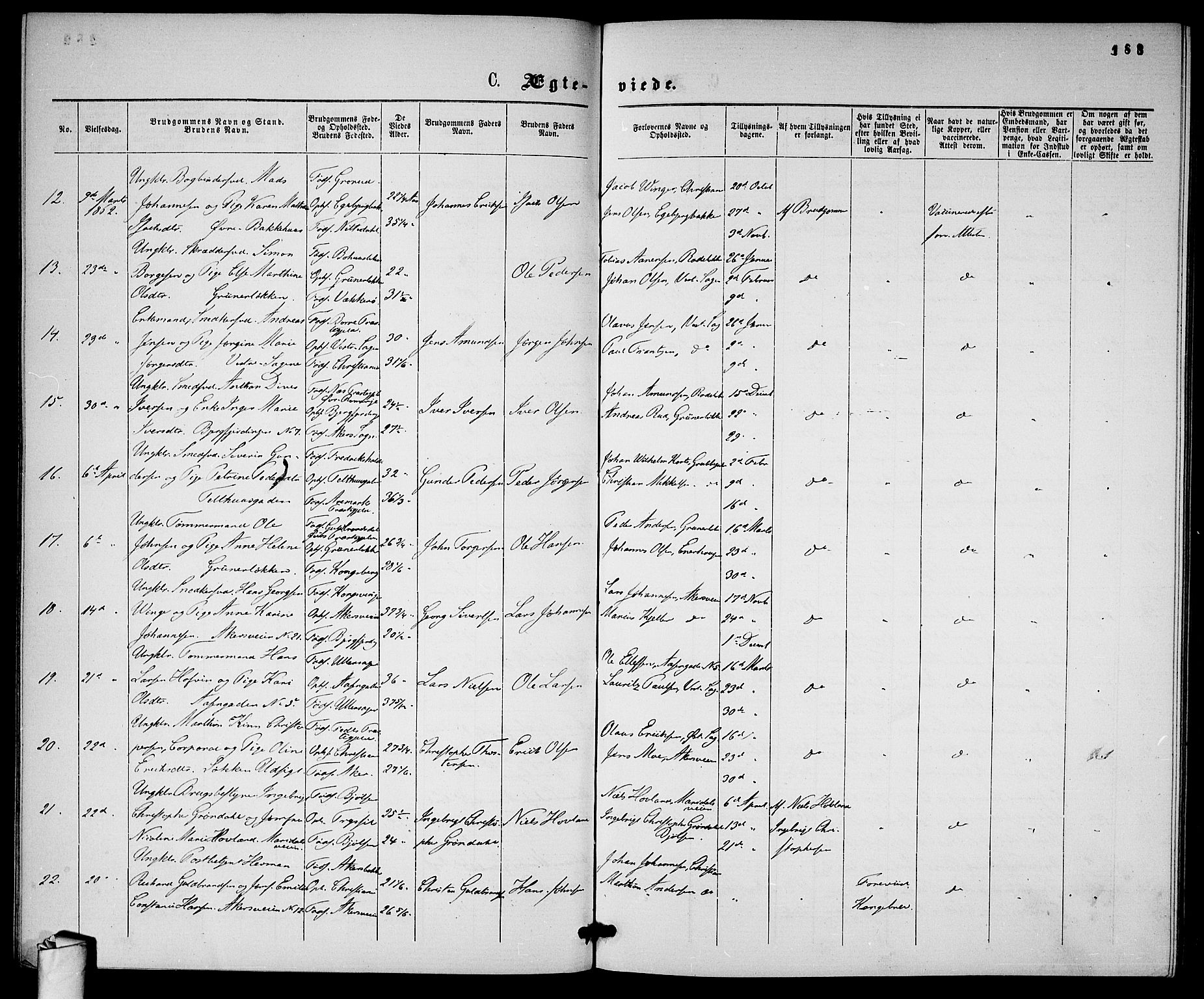 Gamle Aker prestekontor Kirkebøker, AV/SAO-A-10617a/G/L0001: Parish register (copy) no. 1, 1861-1868, p. 183