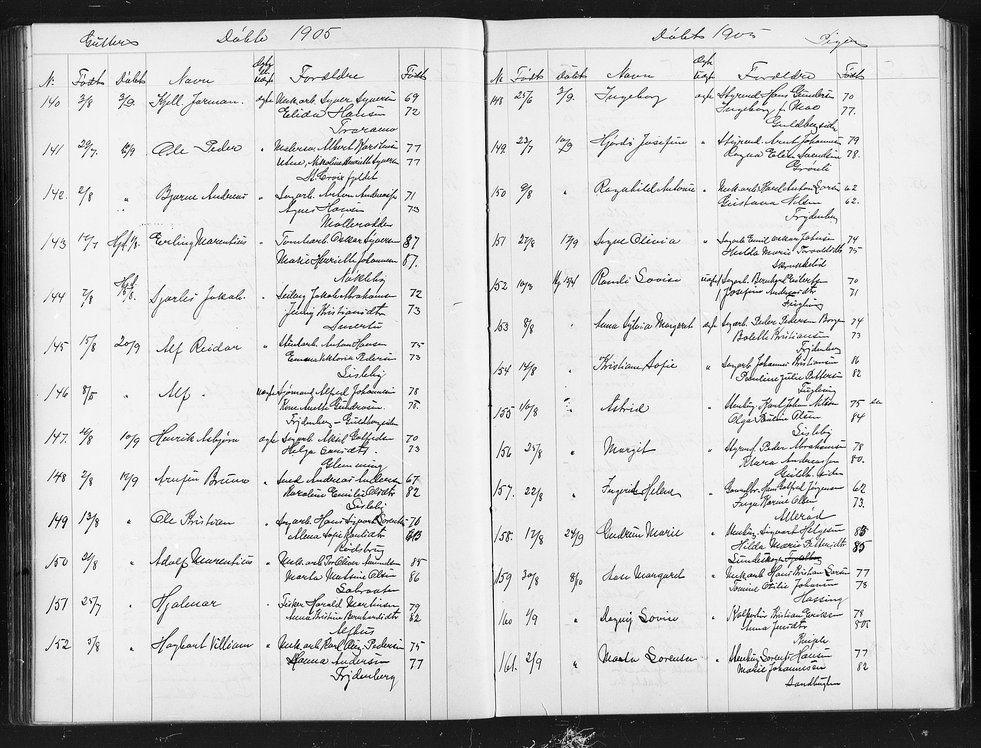 Glemmen prestekontor Kirkebøker, AV/SAO-A-10908/G/Ga/L0006: Parish register (copy) no. 6, 1894-1908