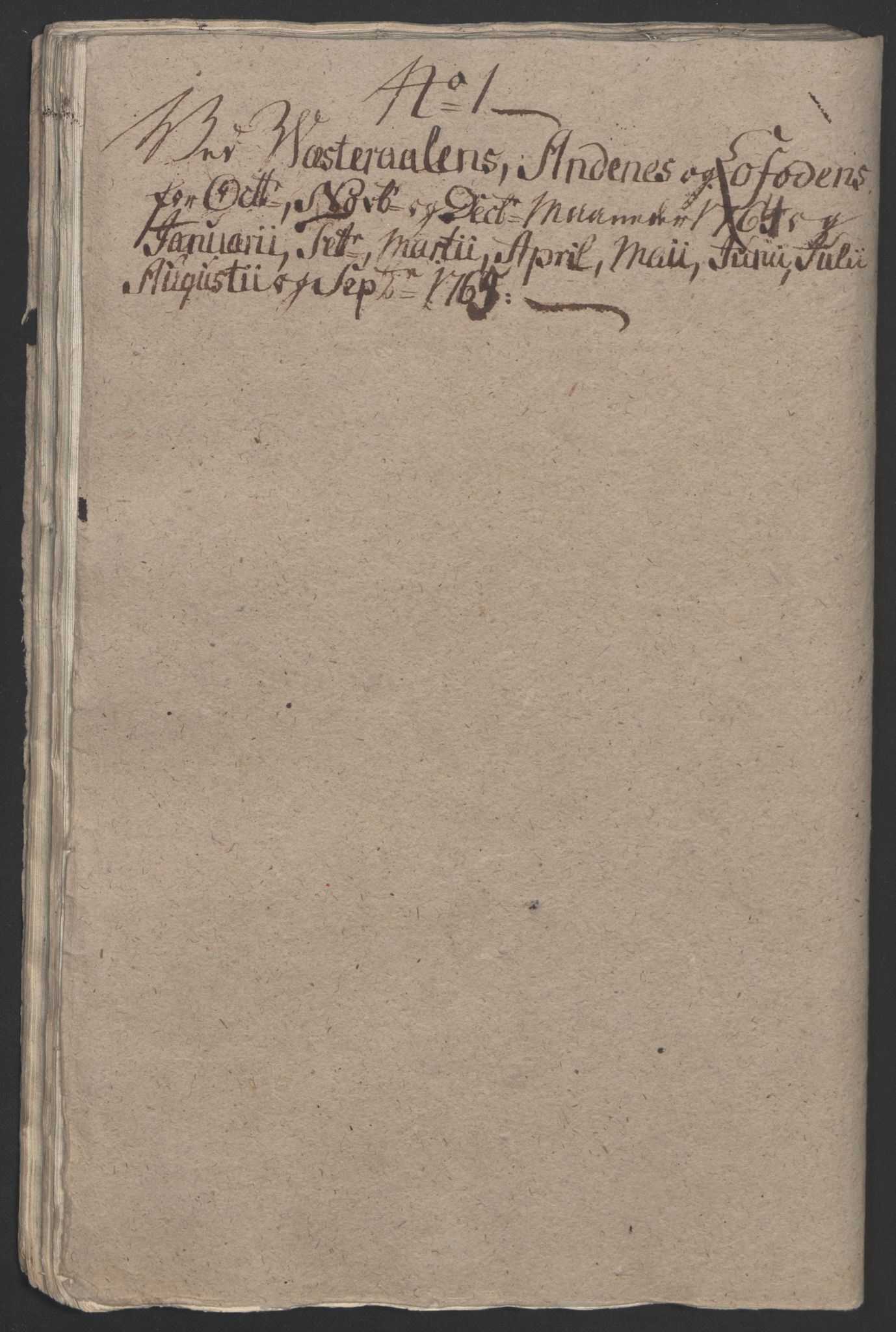 Rentekammeret inntil 1814, Reviderte regnskaper, Fogderegnskap, RA/EA-4092/R67/L4747: Ekstraskatten Vesterålen, Andenes og Lofoten, 1762-1766, p. 432