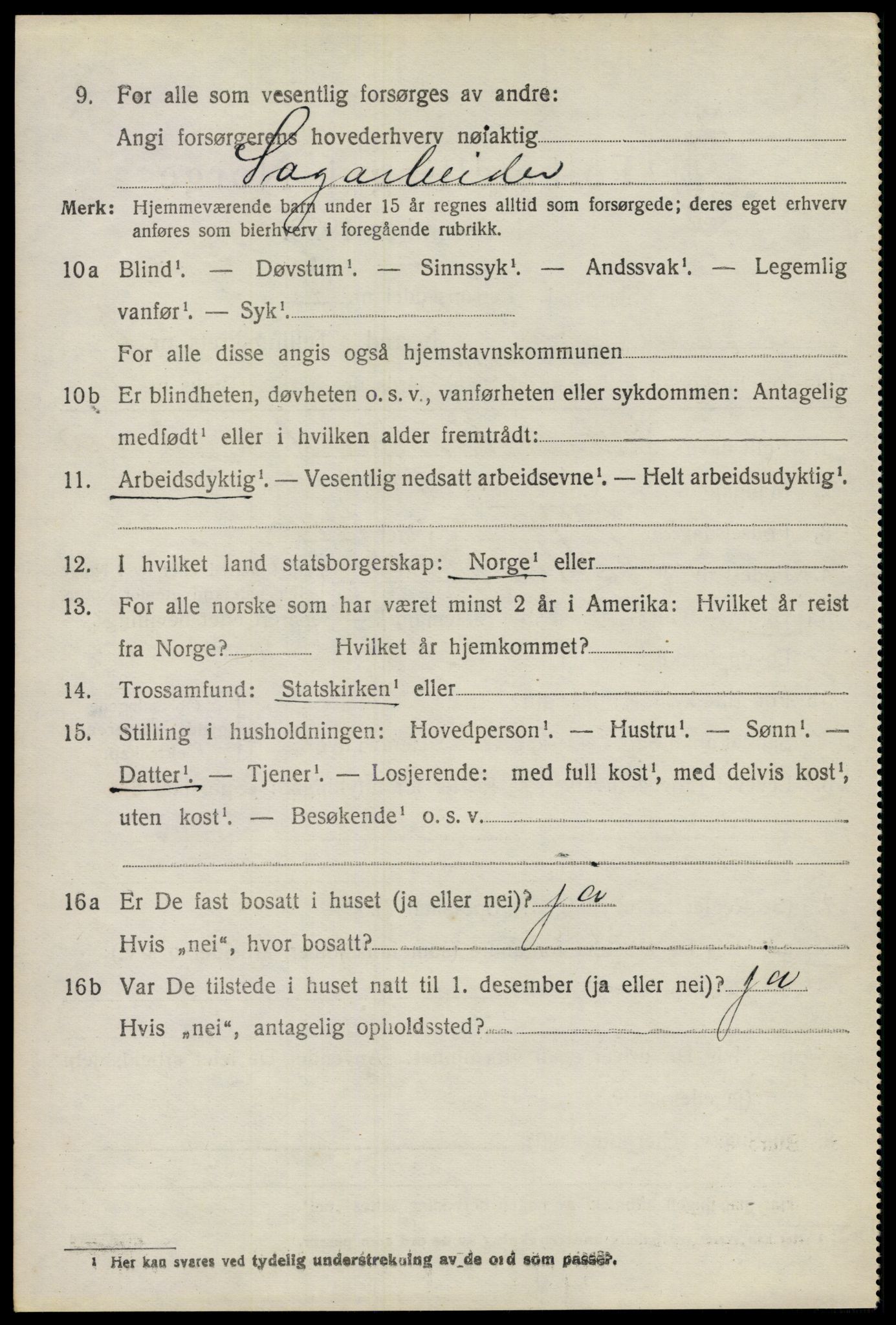 SAO, 1920 census for Nittedal, 1920, p. 6729
