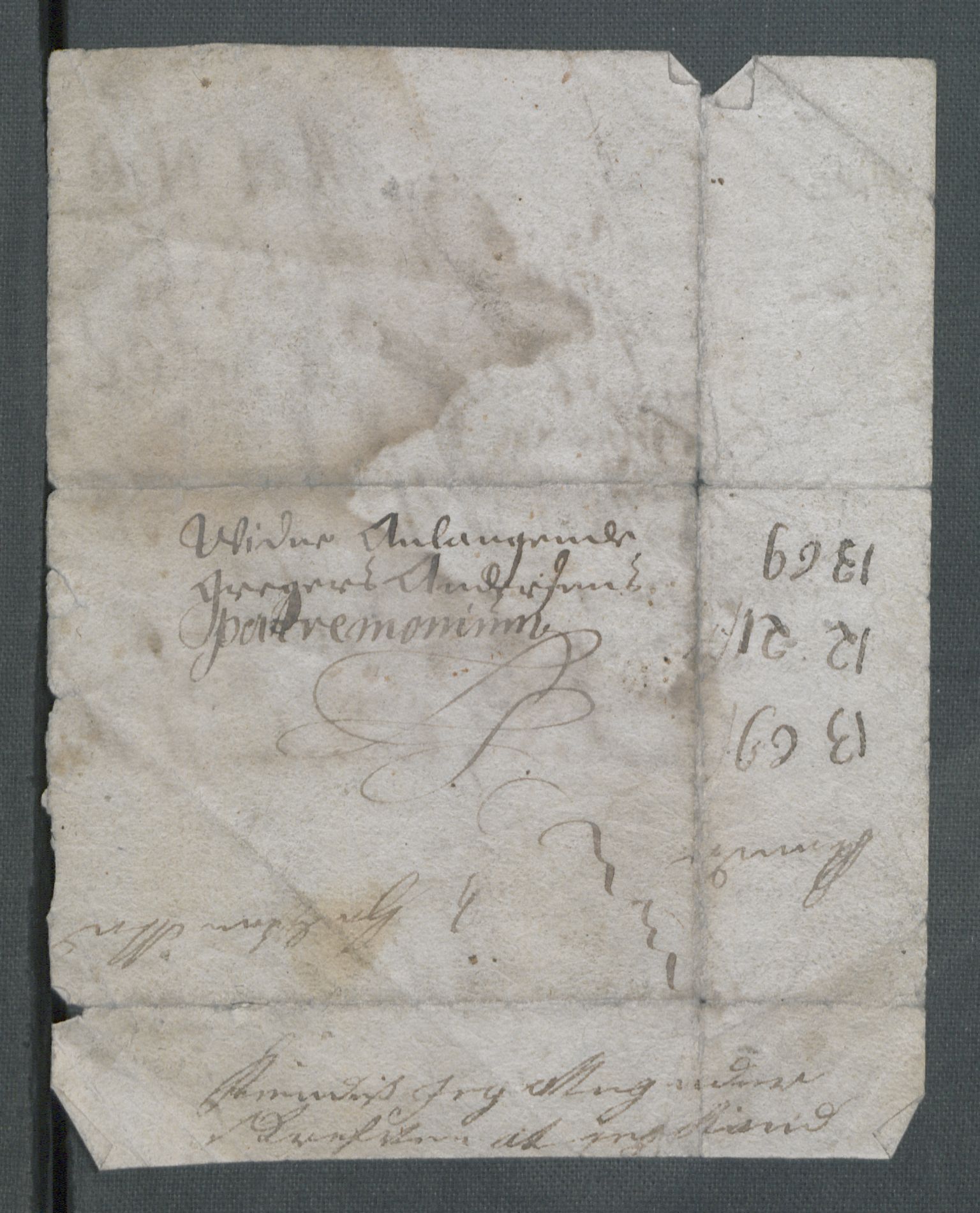 Riksarkivets diplomsamling, AV/RA-EA-5965/F02/L0168: Dokumenter, 1658-1660, p. 190